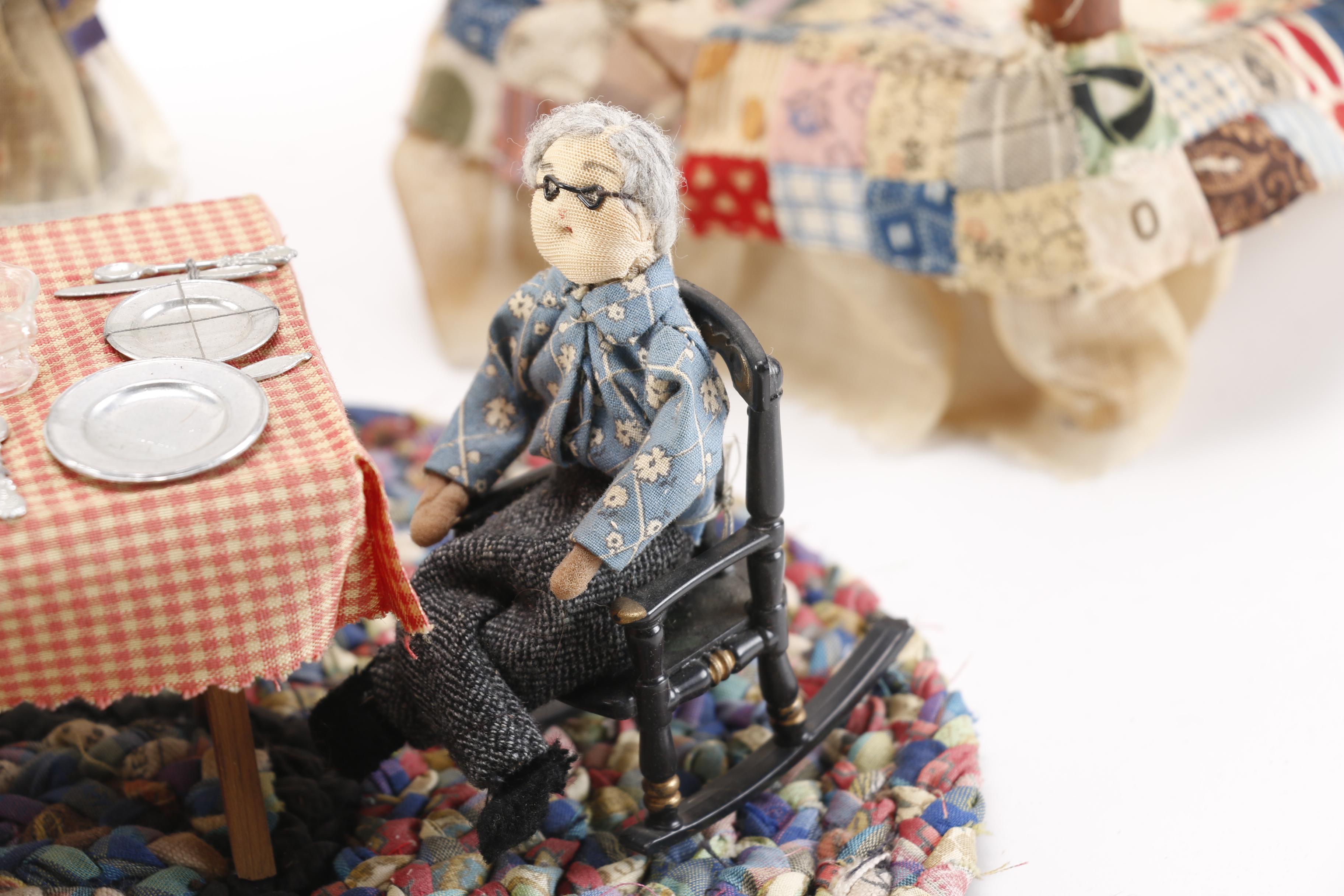 Dollhouse Accessories and Dolls