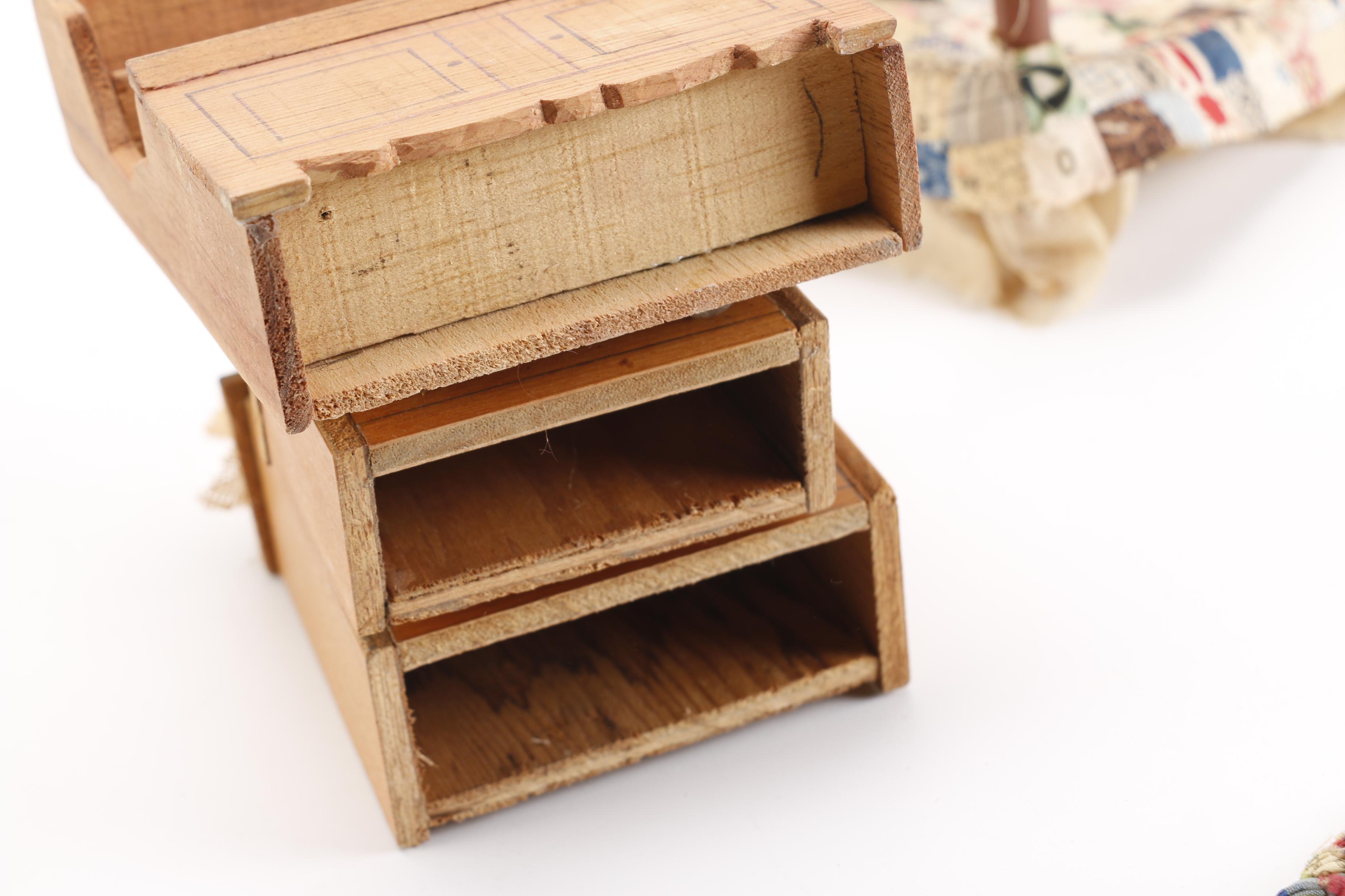 Dollhouse Accessories and Dolls