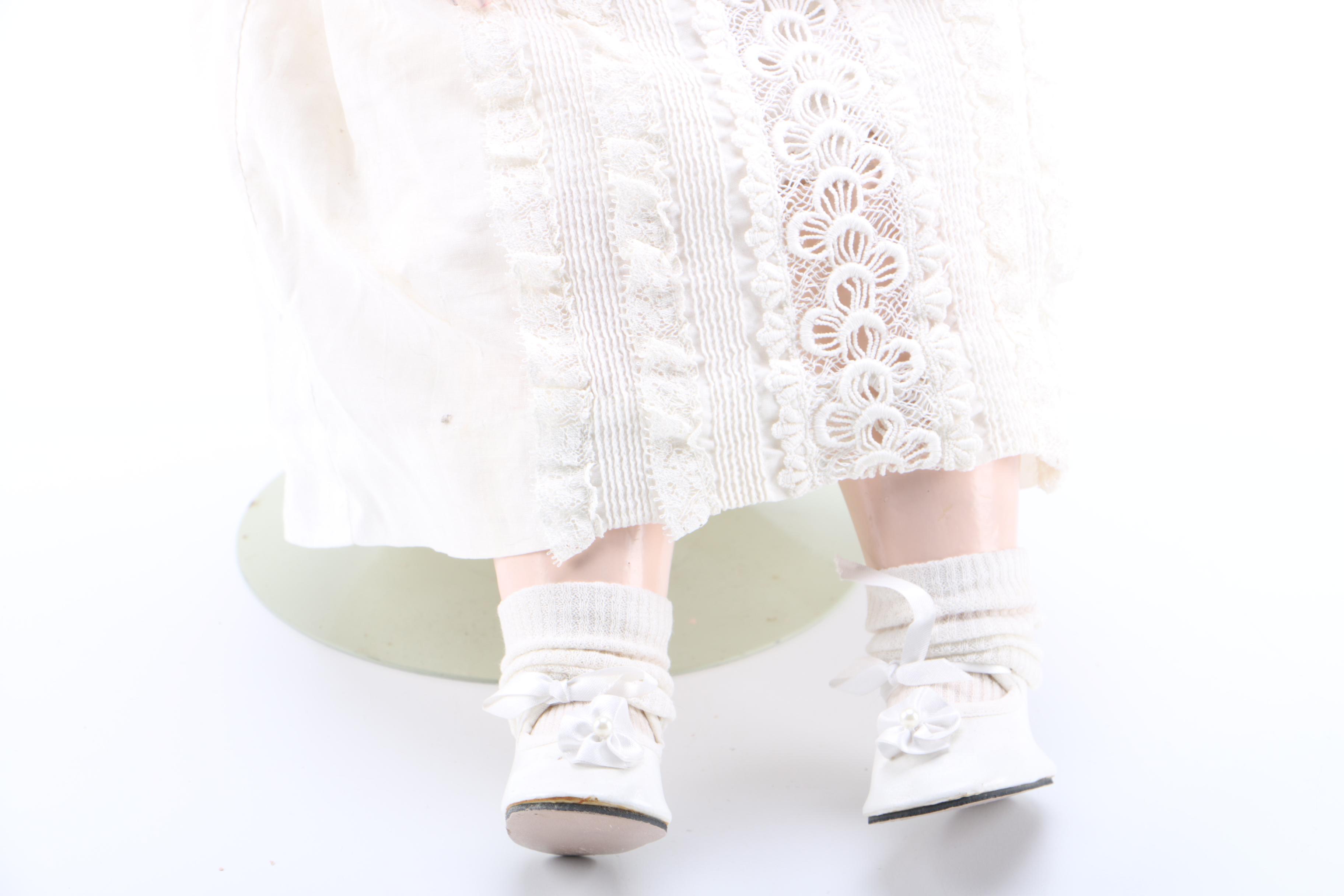 Vintage Porcelain Doll