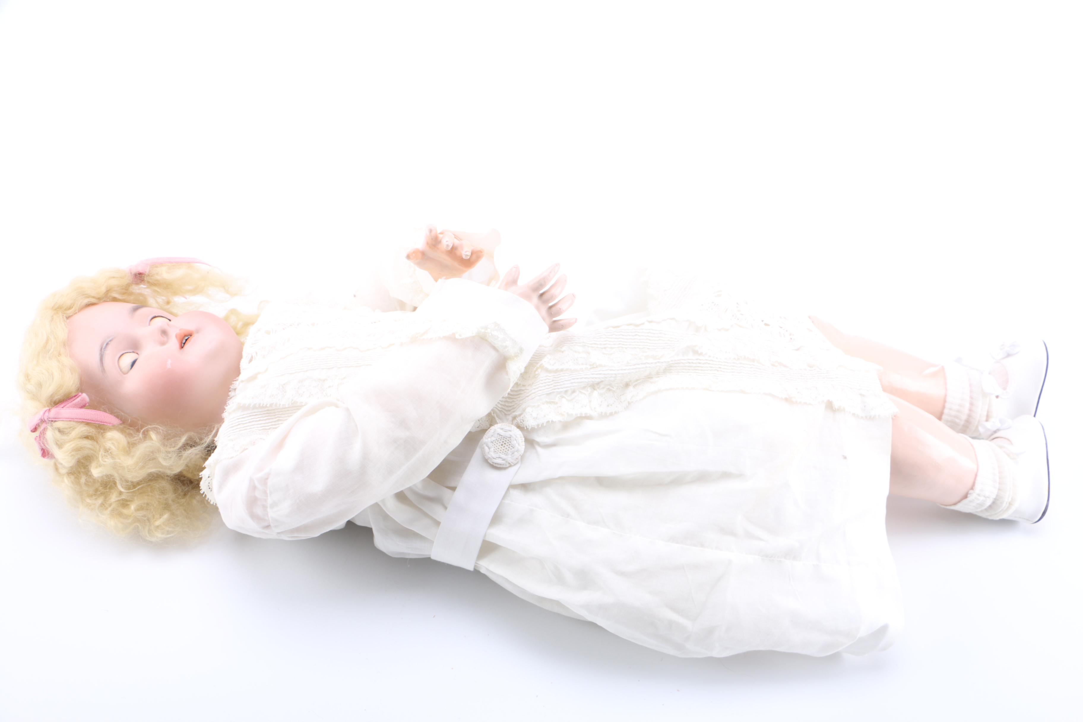 Vintage Porcelain Doll