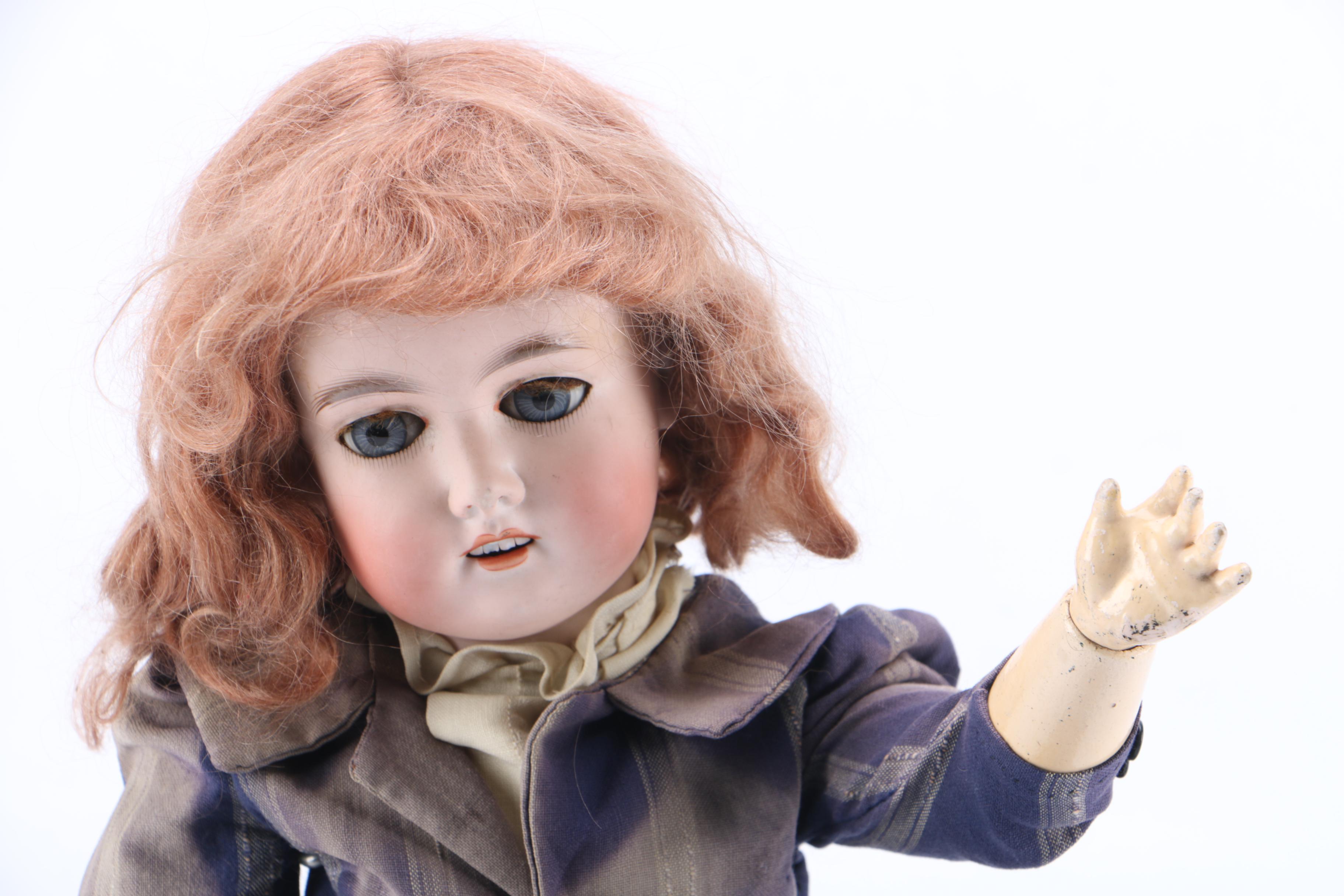 Vintage Gebrüder Kuhnlenz Porcelain Doll