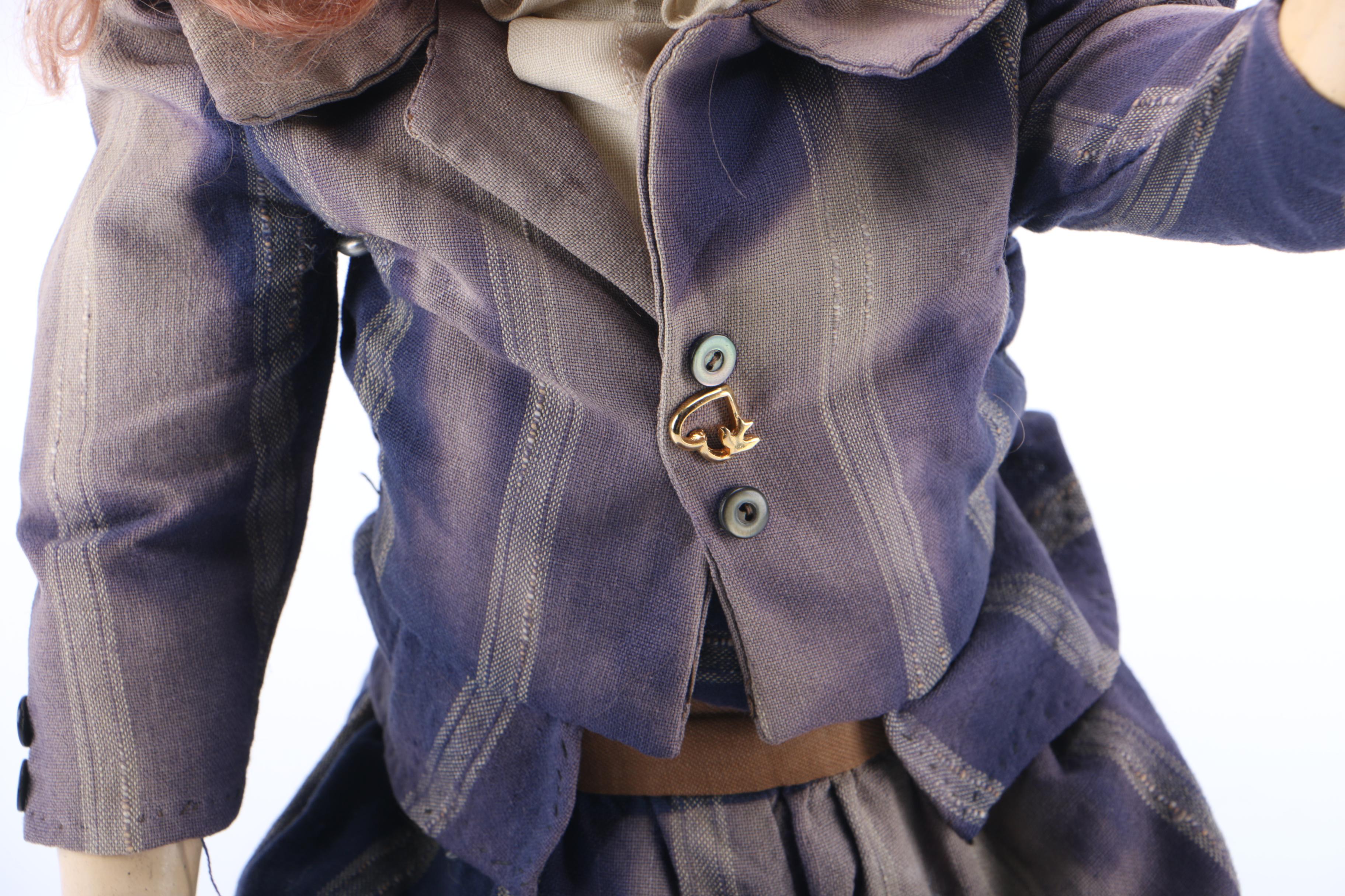 Vintage Gebrüder Kuhnlenz Porcelain Doll