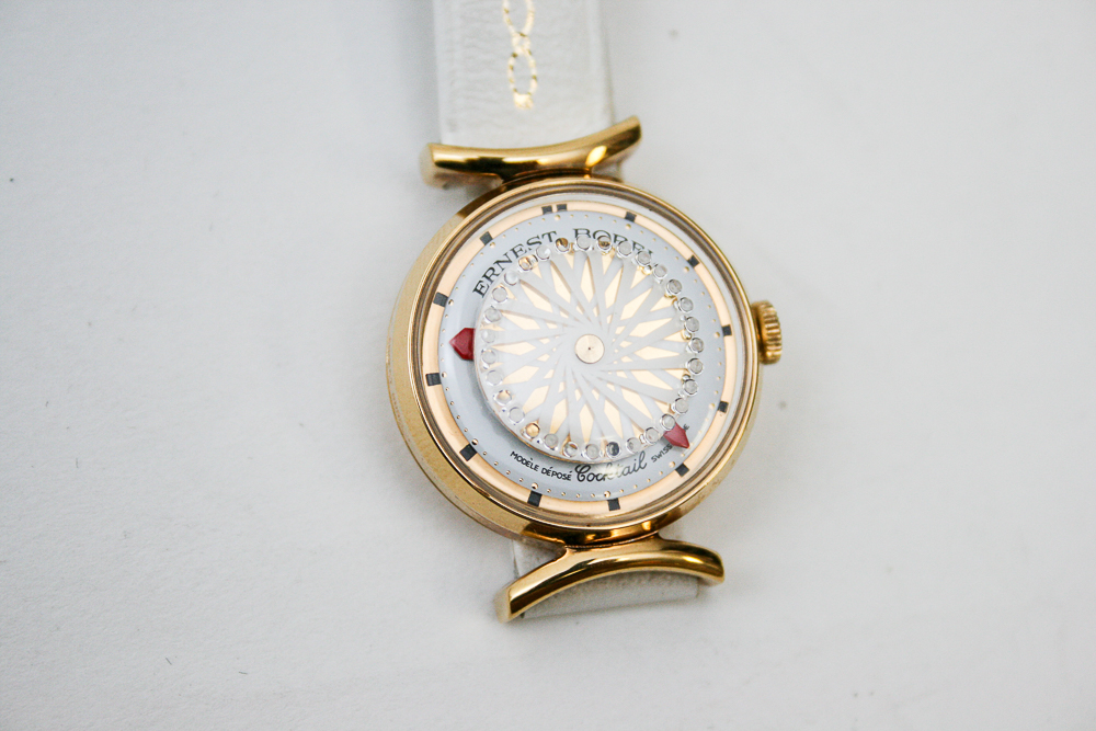 Vintage Ernest Borel 17 Jewel Kaleidoscope Cocktail Watch