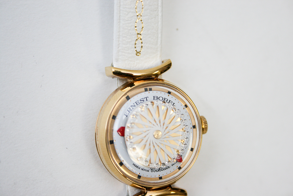 Vintage Ernest Borel 17 Jewel Kaleidoscope Cocktail Watch