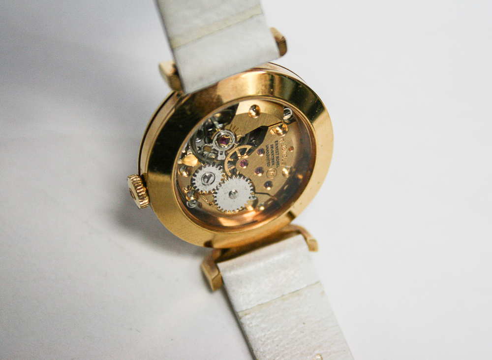 Vintage Ernest Borel 17 Jewel Kaleidoscope Cocktail Watch