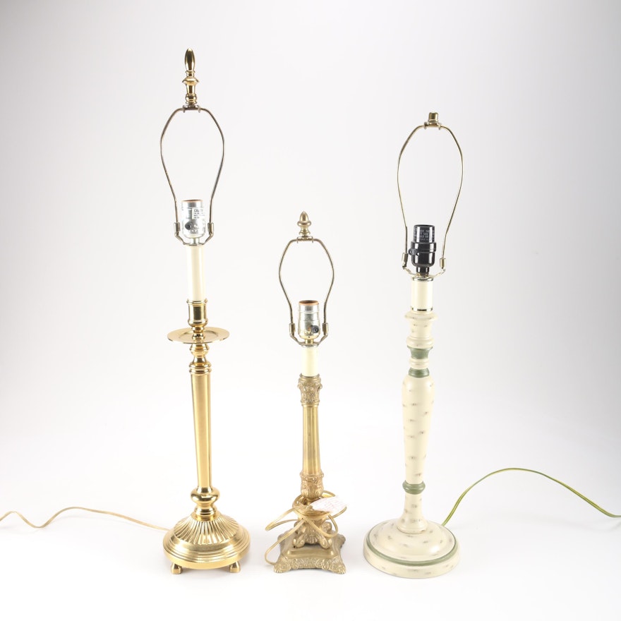 Selection Of Candle Stick Lamps