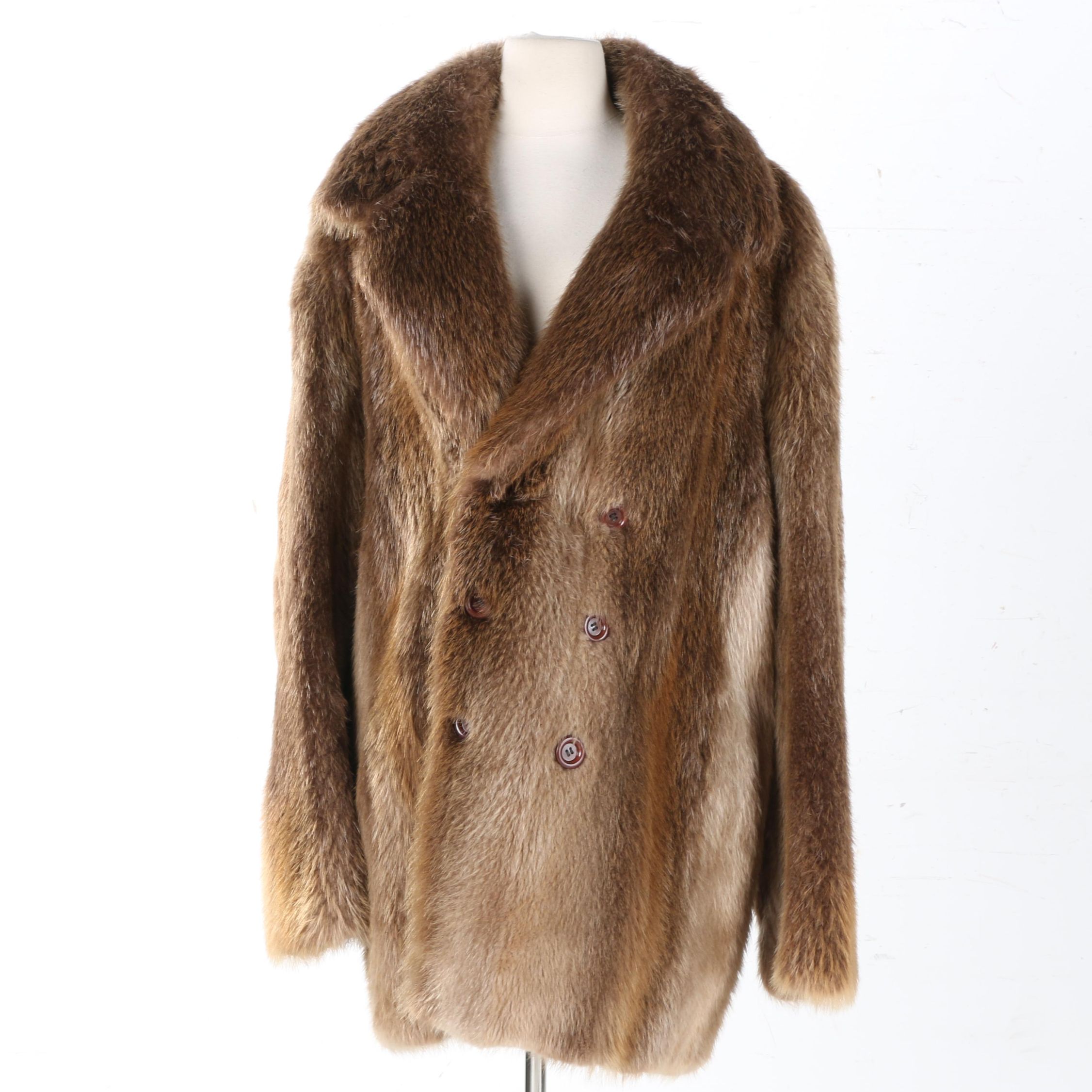Jerome Wolk Men's Beaver Fur Coat