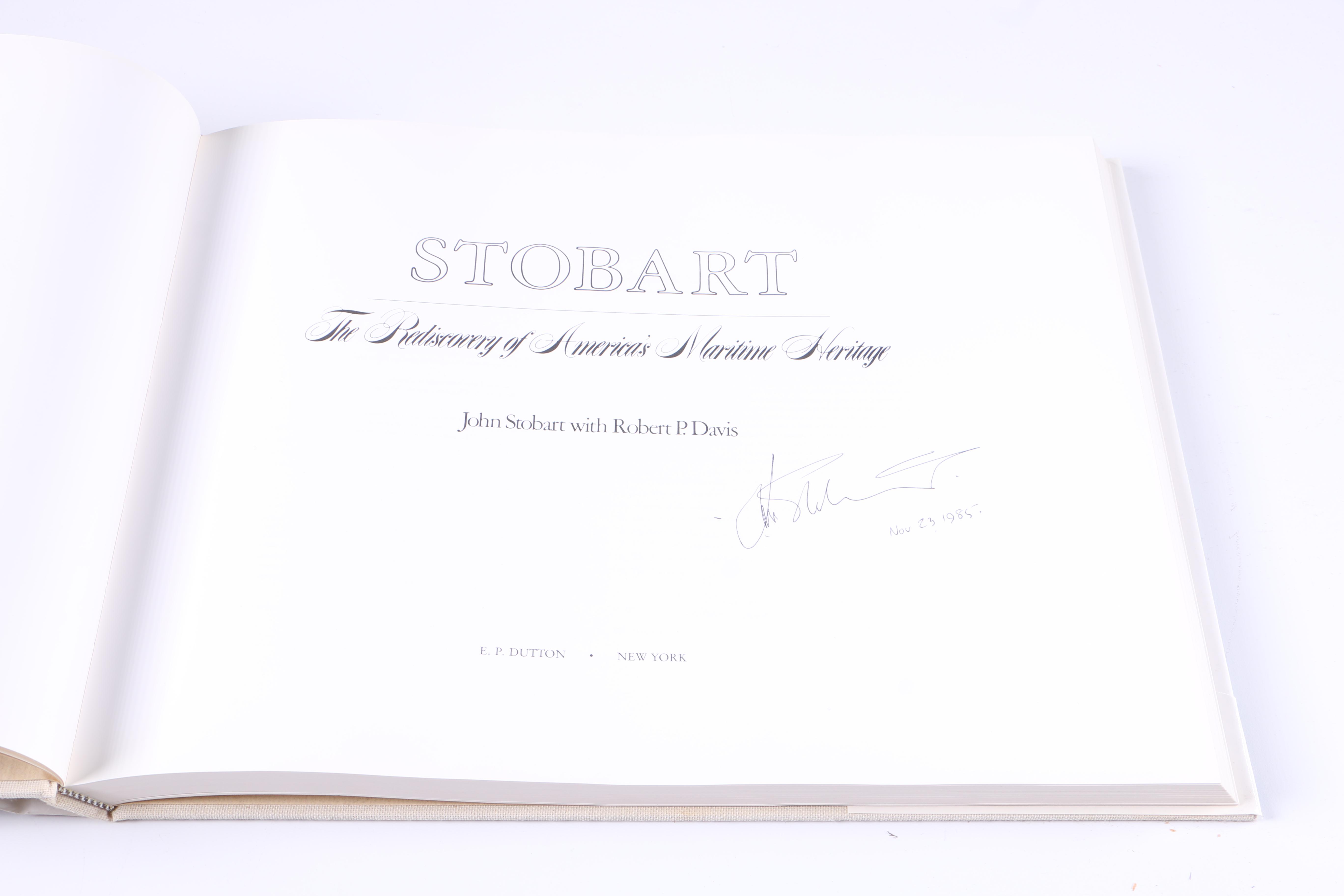 Signed John Stobart Books