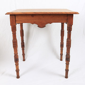 Vintage Oak Side Chair and Table