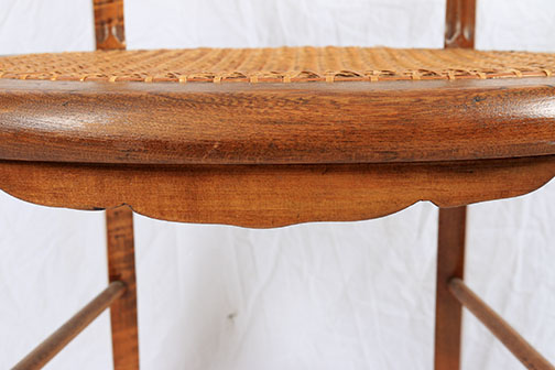 Vintage Oak Side Chair and Table