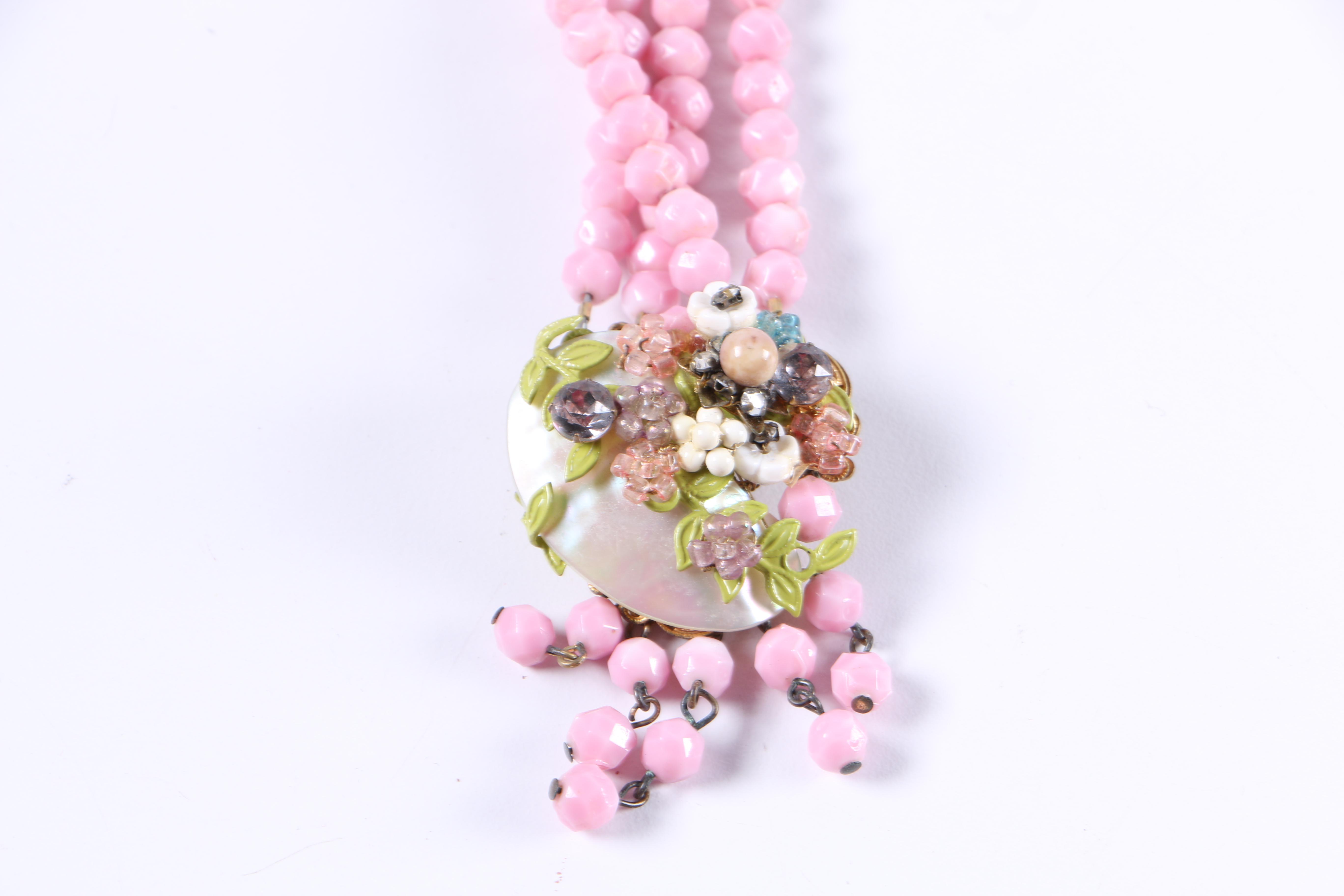 Beaded Necklaces and Earrings