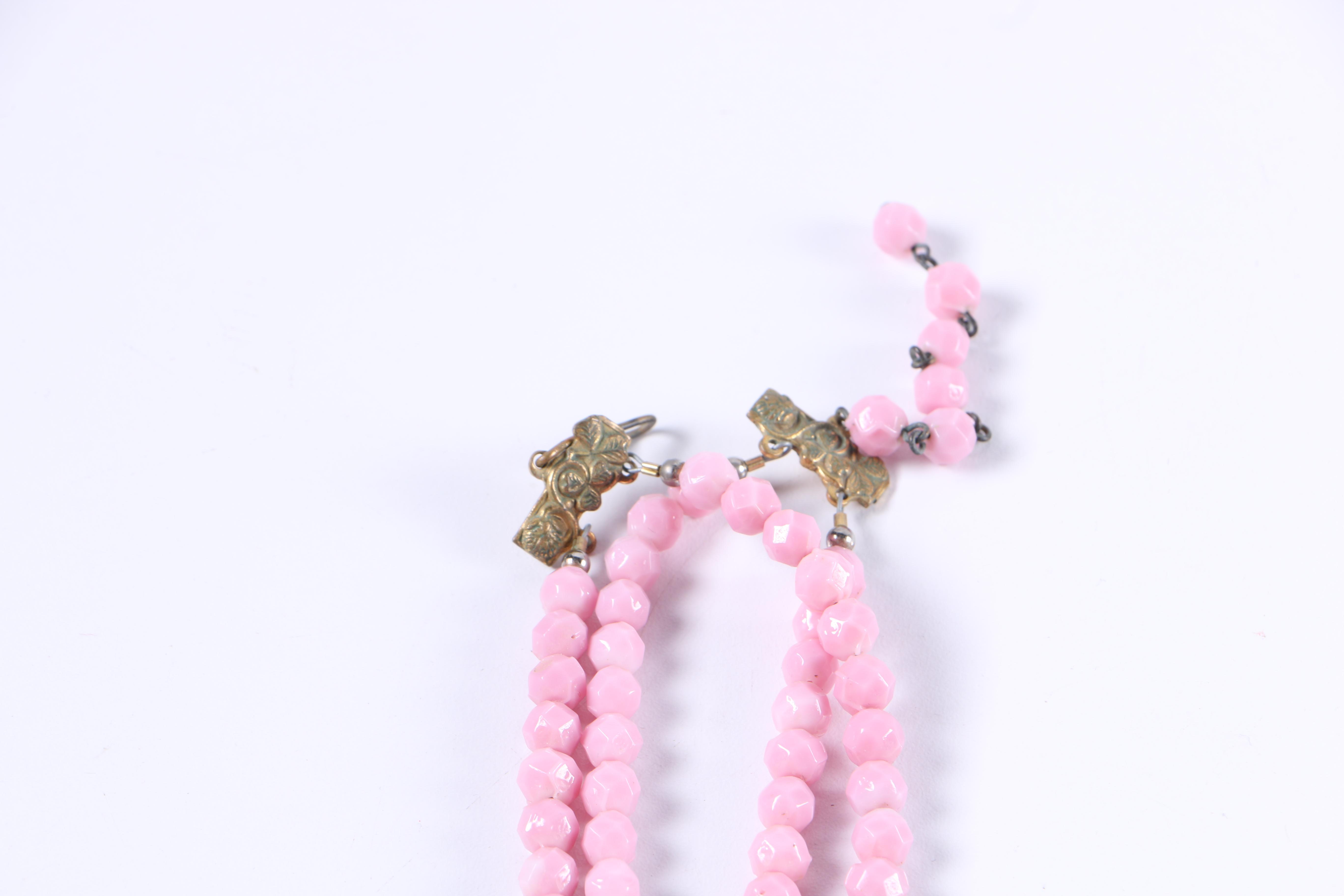 Beaded Necklaces and Earrings