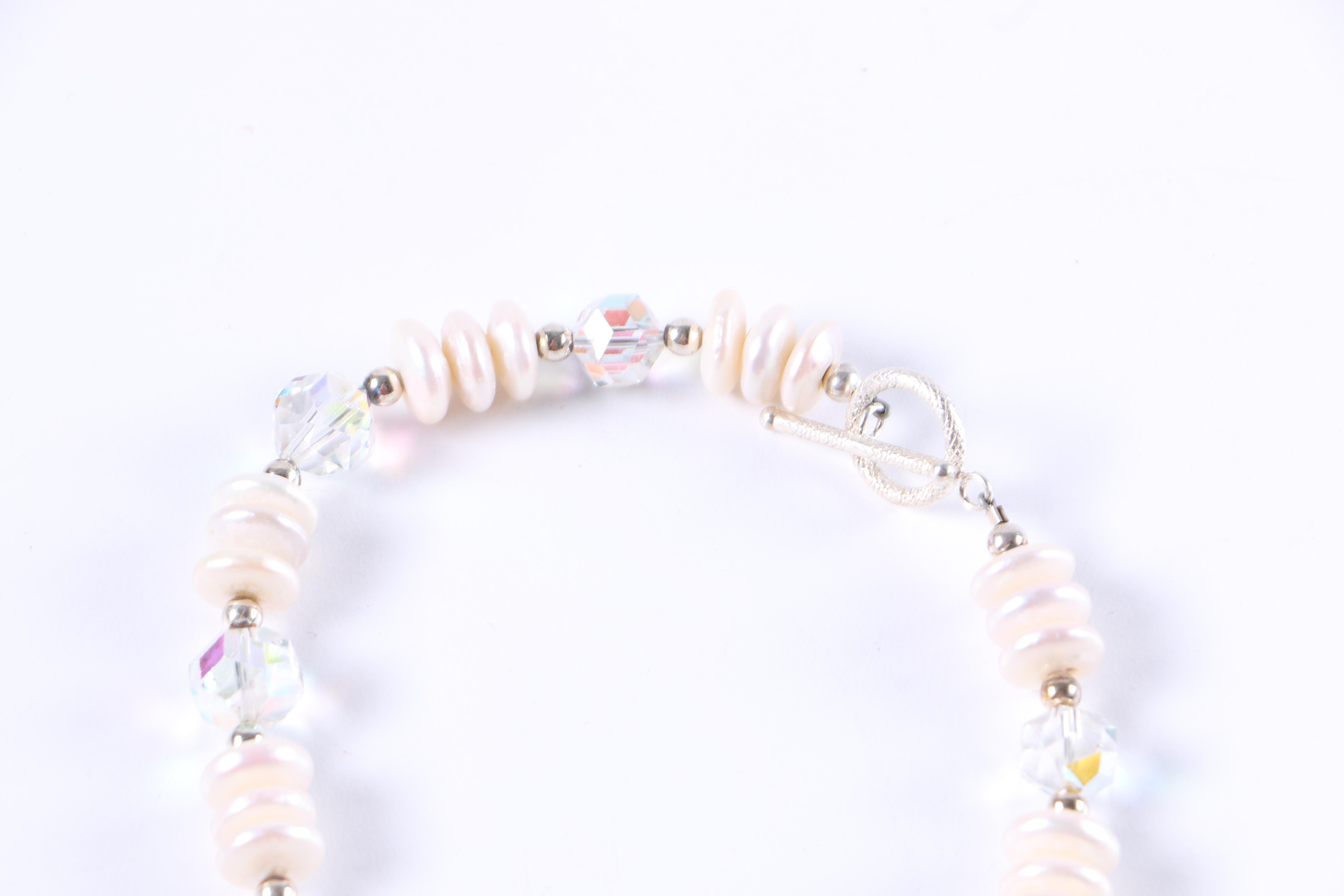 Beaded Necklaces and Earrings