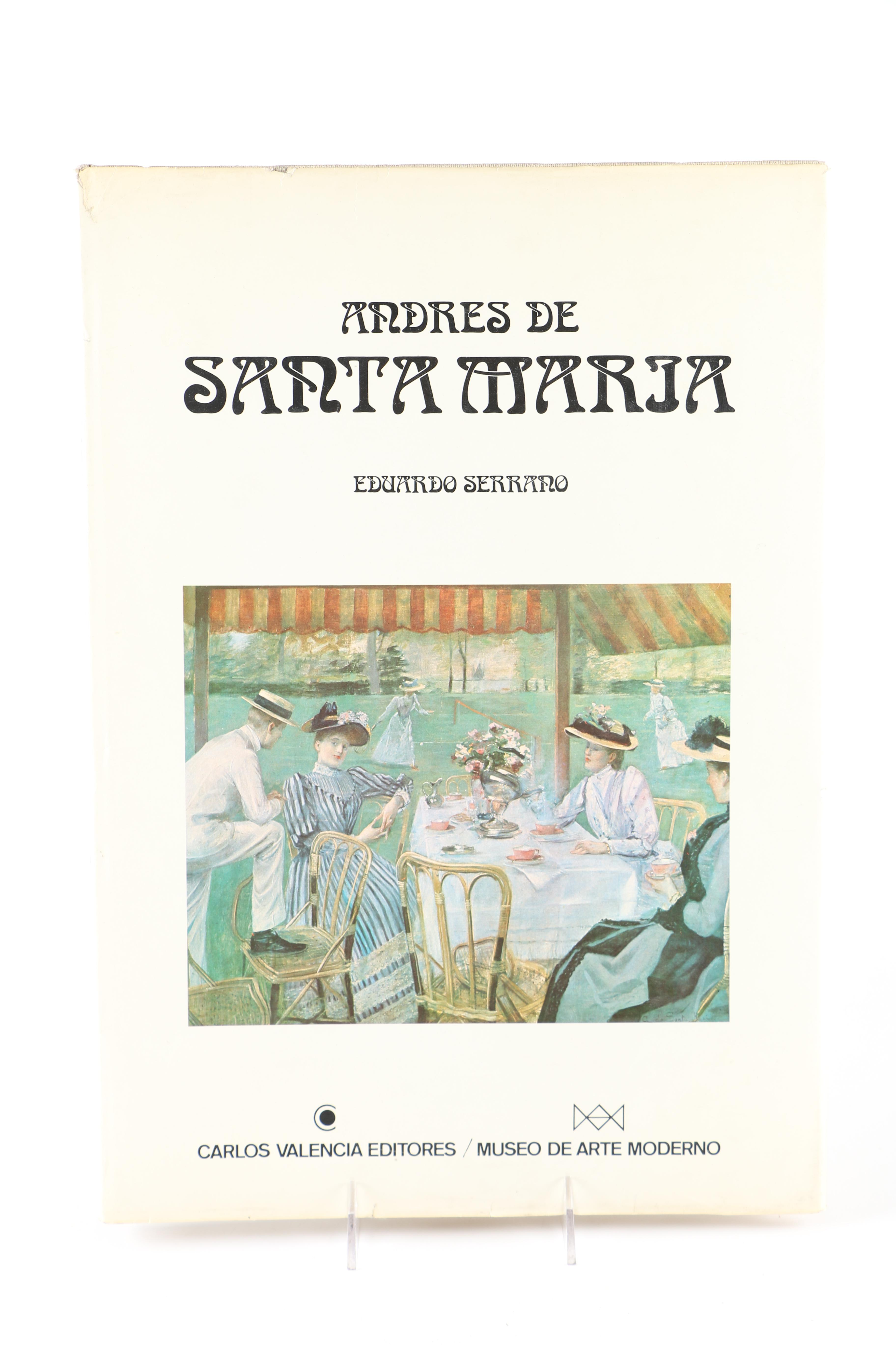 1978 "Andres de Santa Maria" by Eduardo Serrano