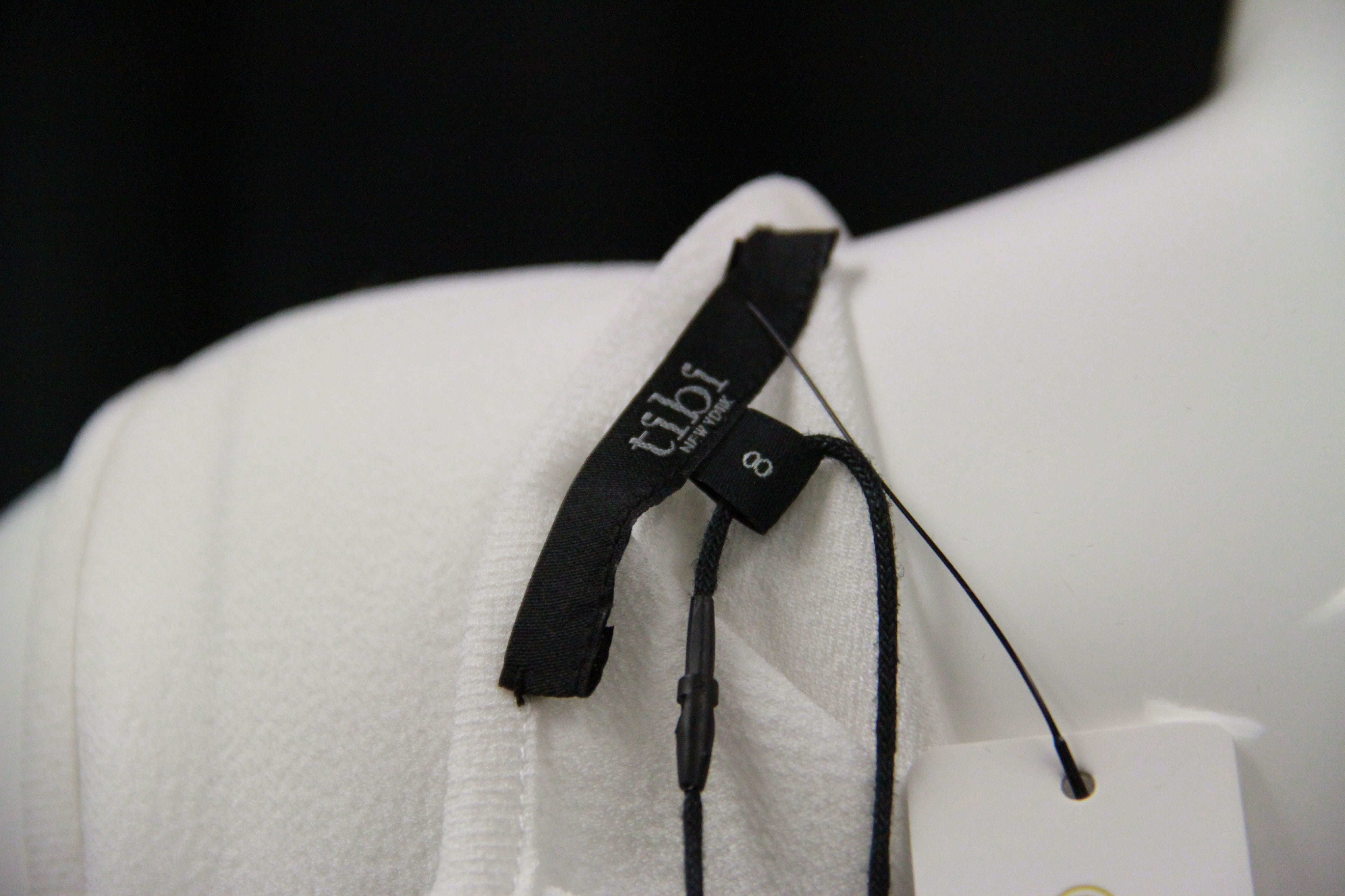 Contemporary Lace Panel Blouse by Tibi, New with Tags