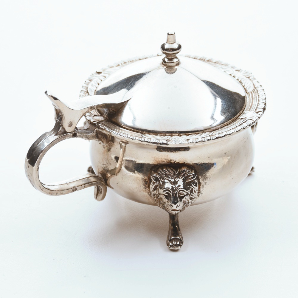 Silver Plate Footed Salts