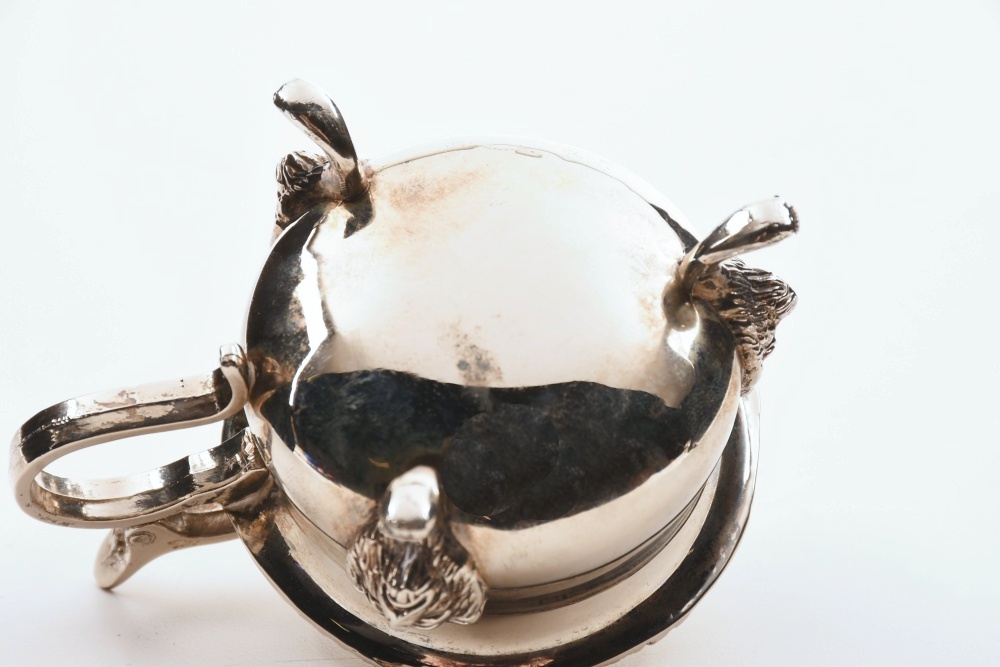 Silver Plate Footed Salts