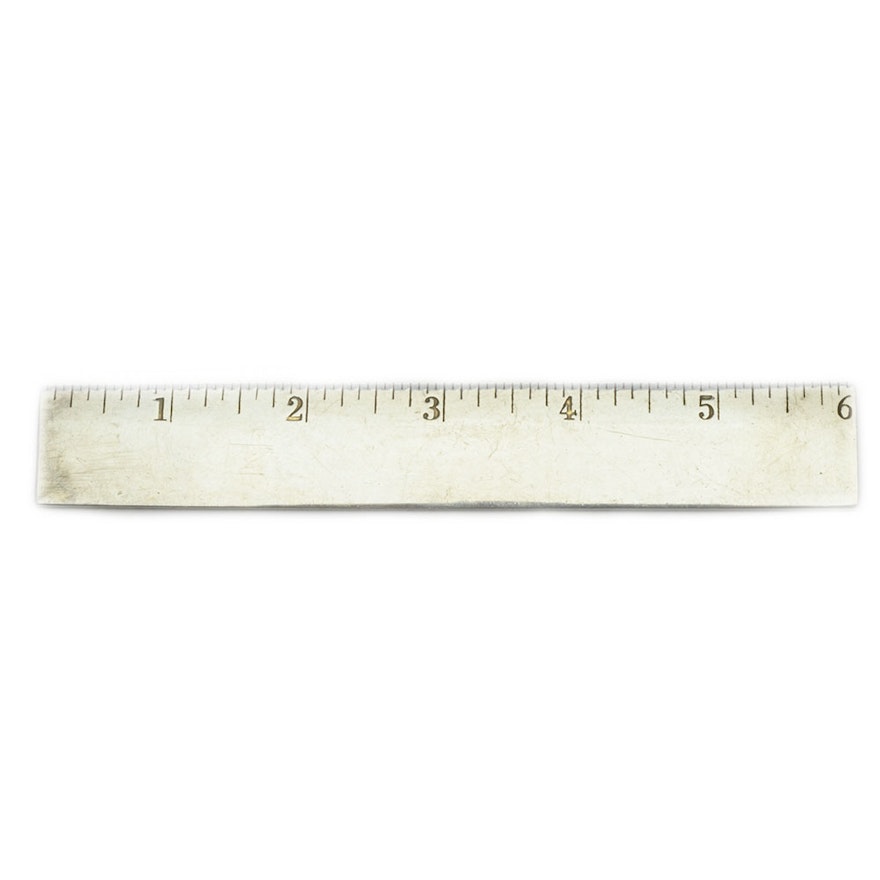 Tiffany & Co. Sterling Silver Ruler