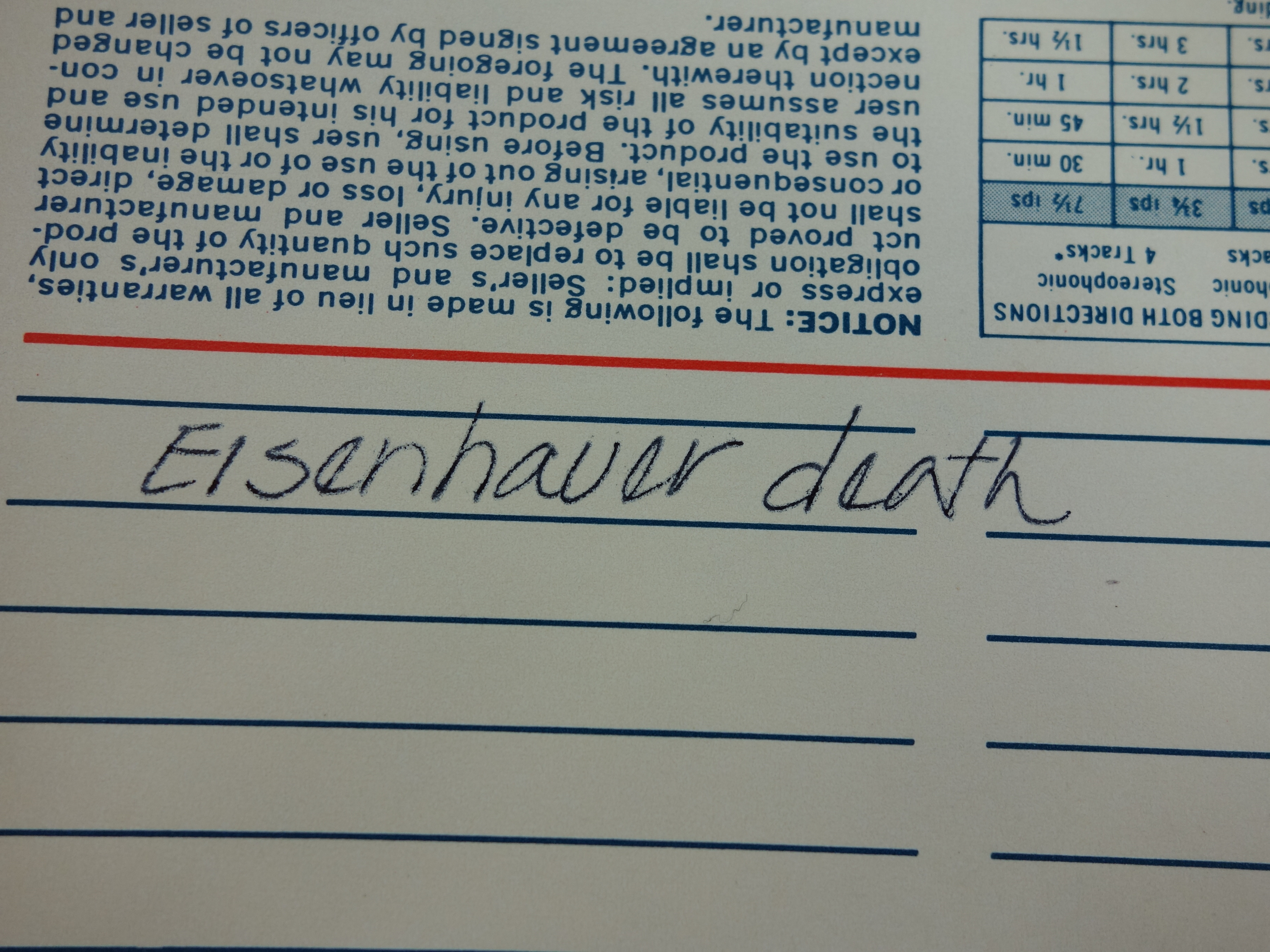 Projector and Vintage Tape Reels With News, Other Recordings