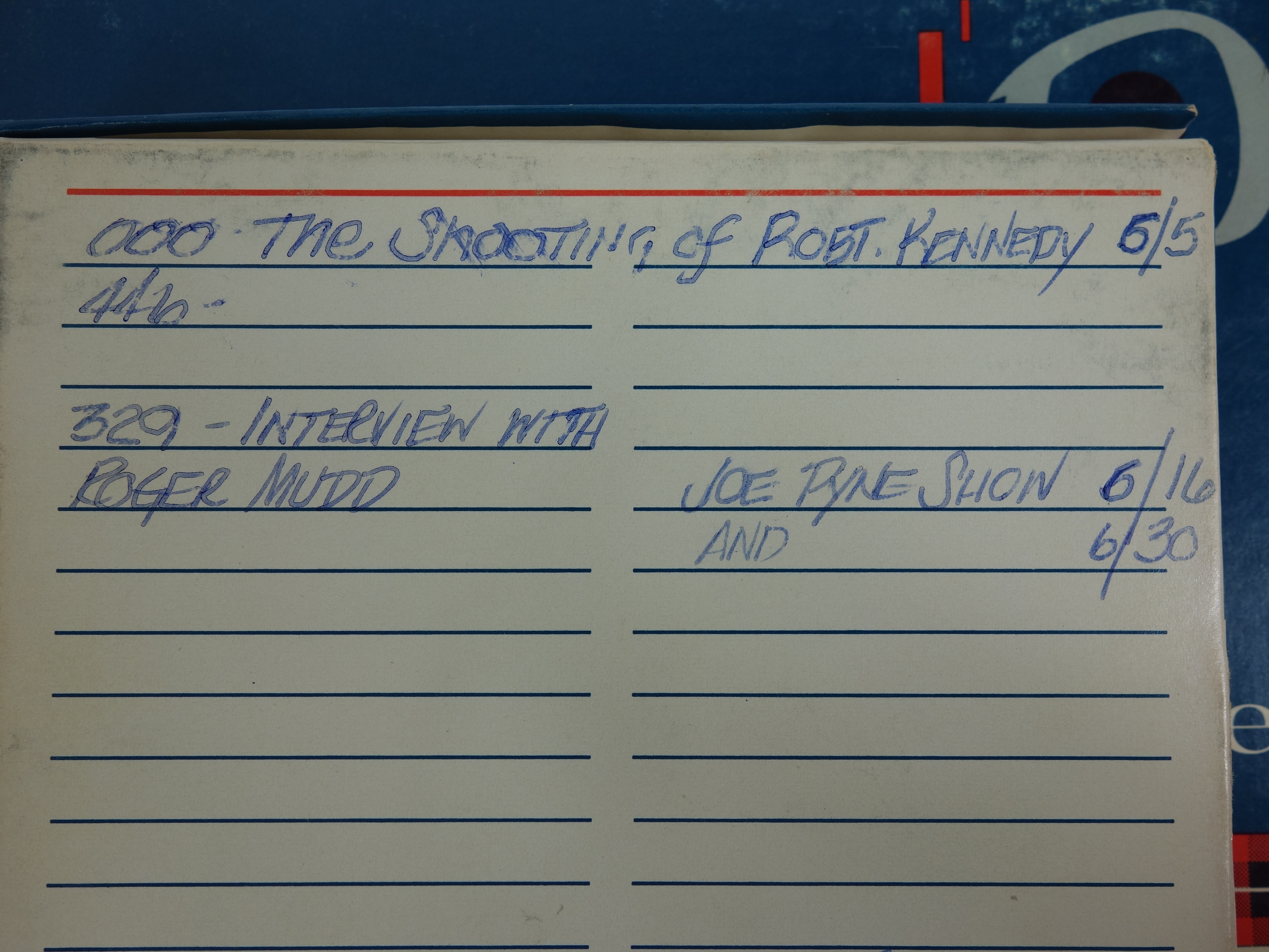 Projector and Vintage Tape Reels With News, Other Recordings