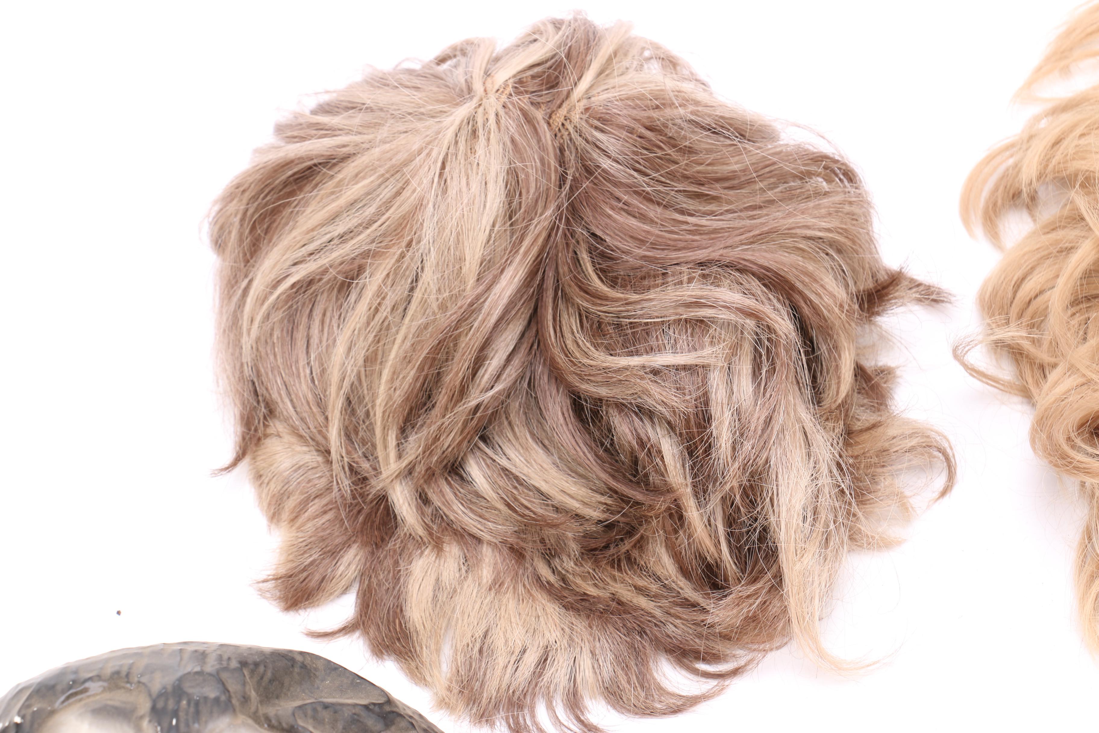 Vintage Halloween Masks and Wigs