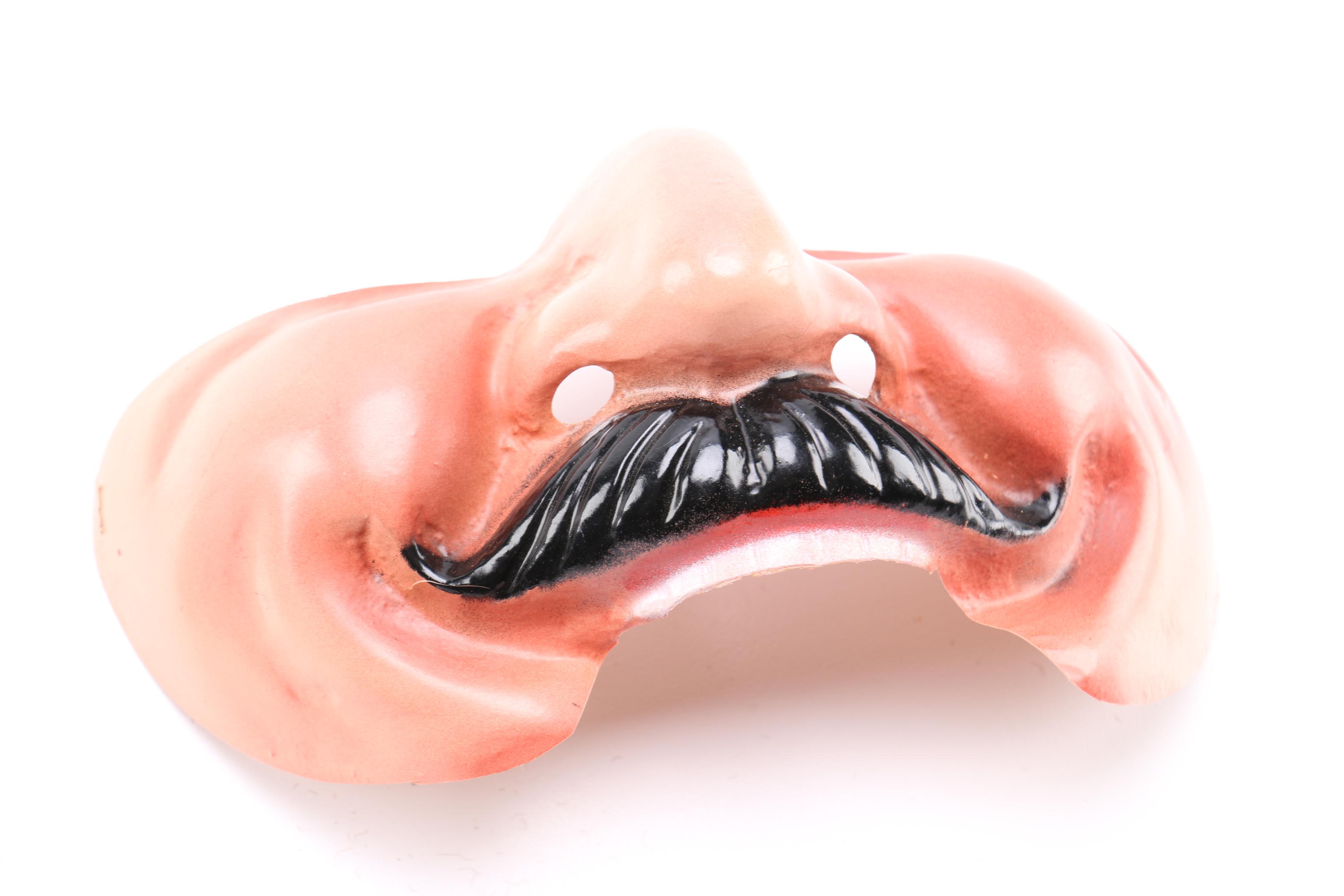 Vintage Halloween Masks and Wigs