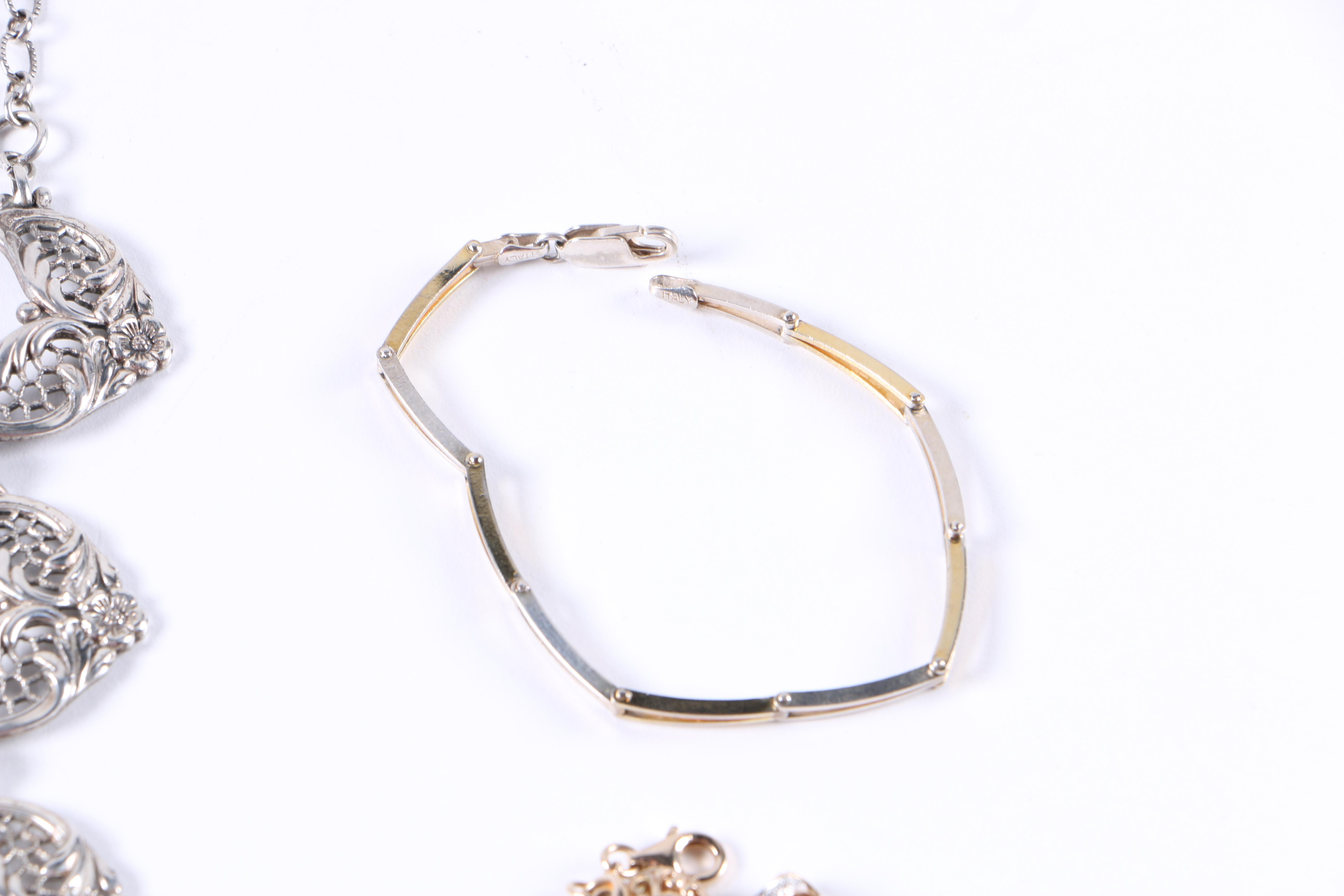 Sterling Silver Jewelry Including Danecraft