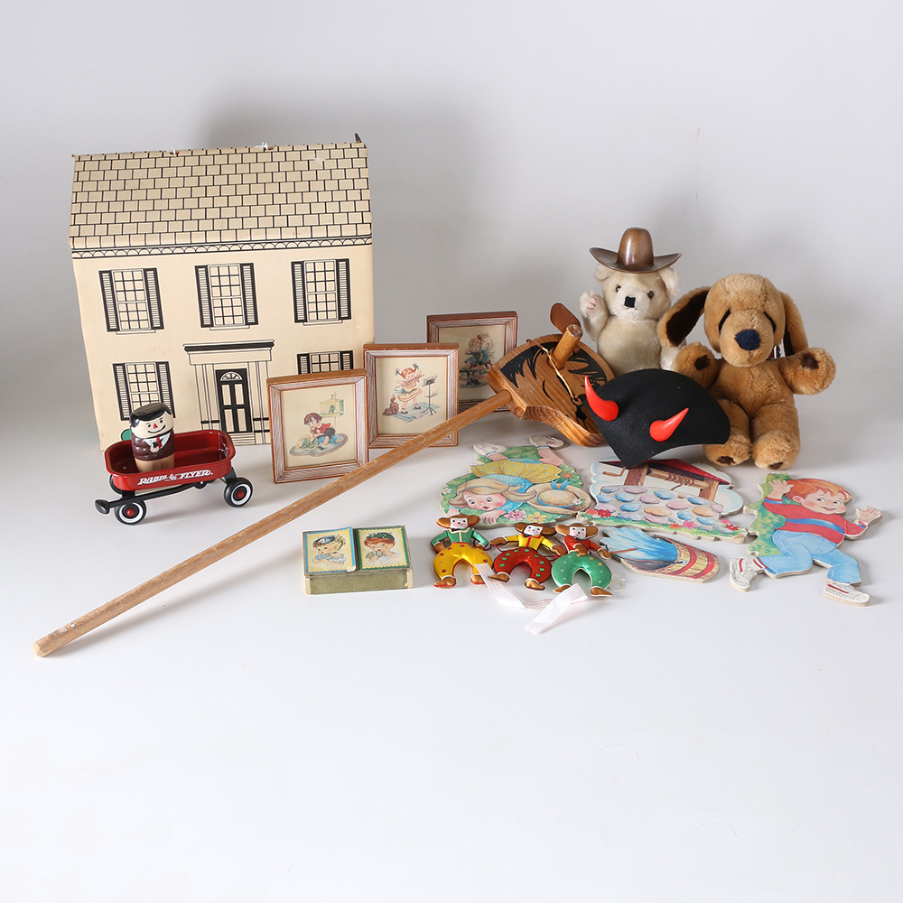 Collection of Vintage and Contemporary Toys
