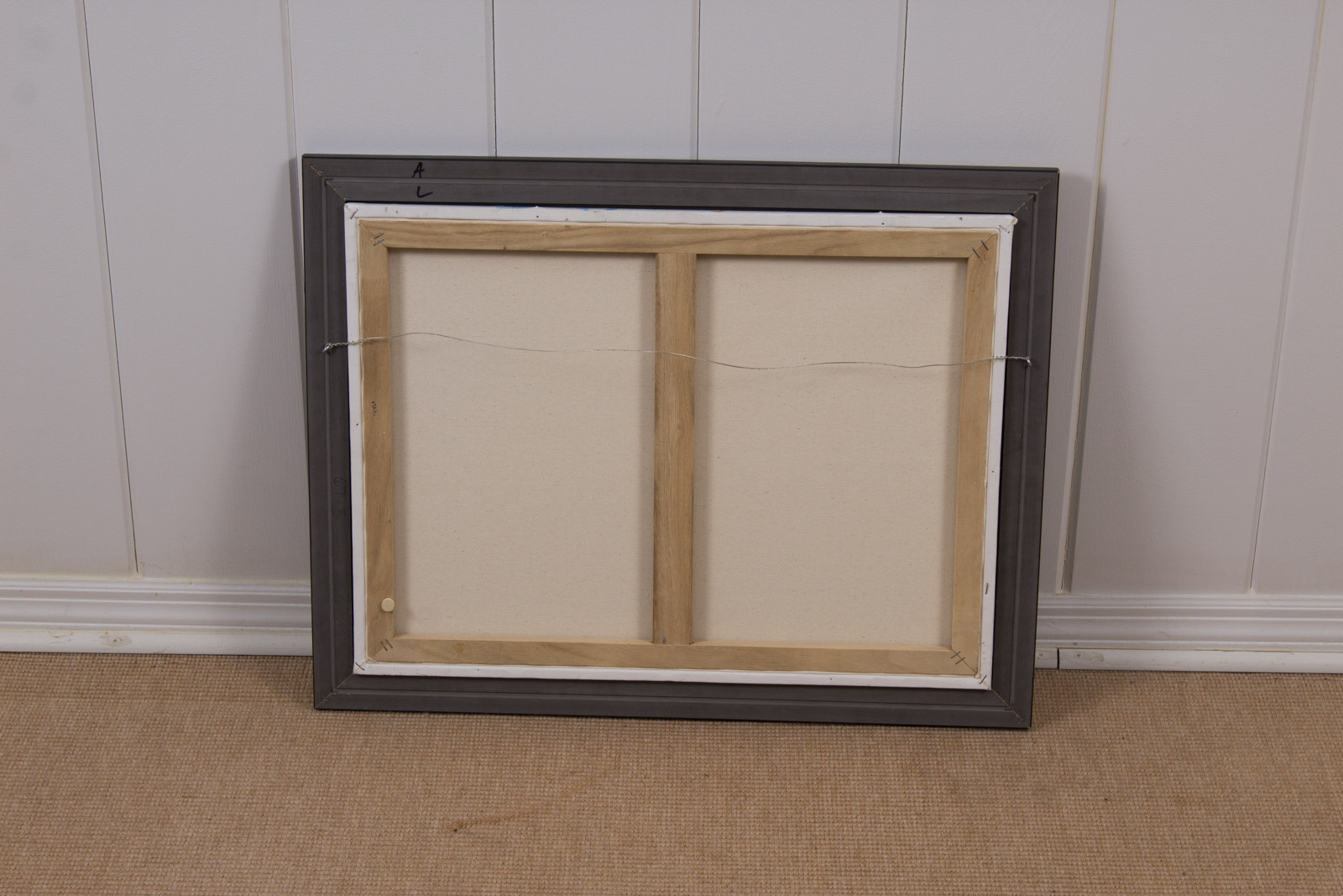 Richard Mantia Acrylic on Canvas "Polo I: On It"