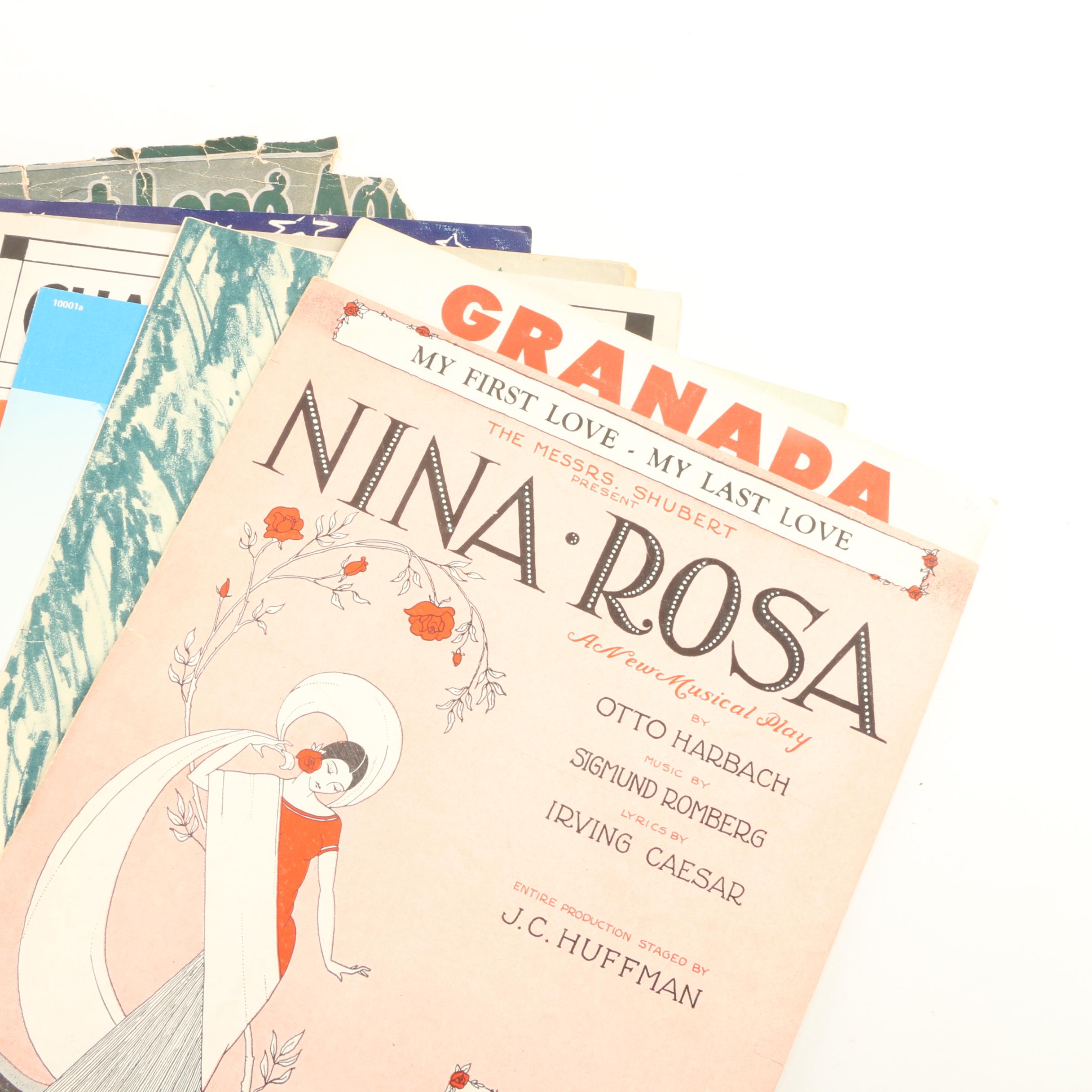 "Mister Sandman" and Other Vintage Sheet Music