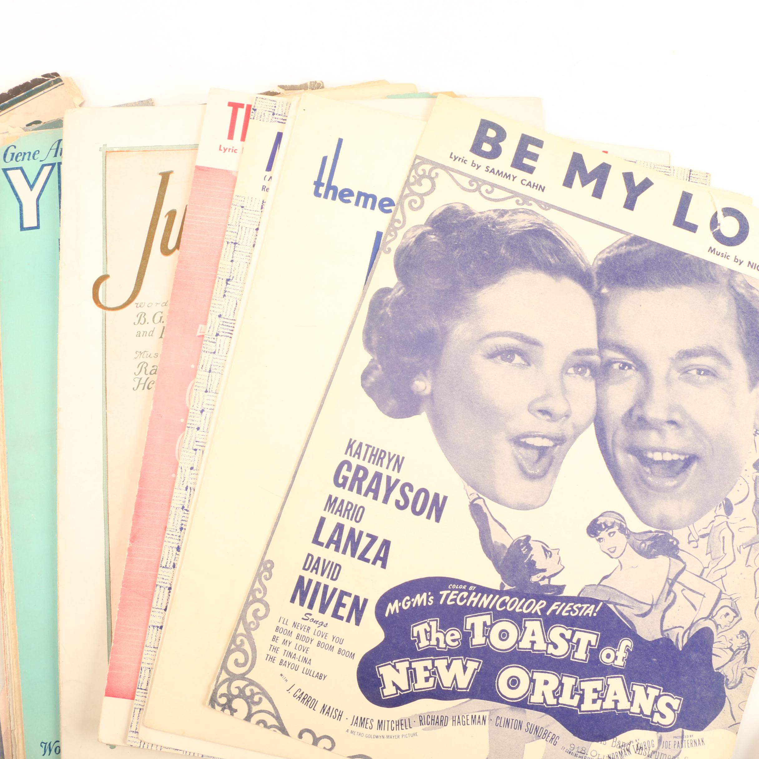 "Mister Sandman" and Other Vintage Sheet Music