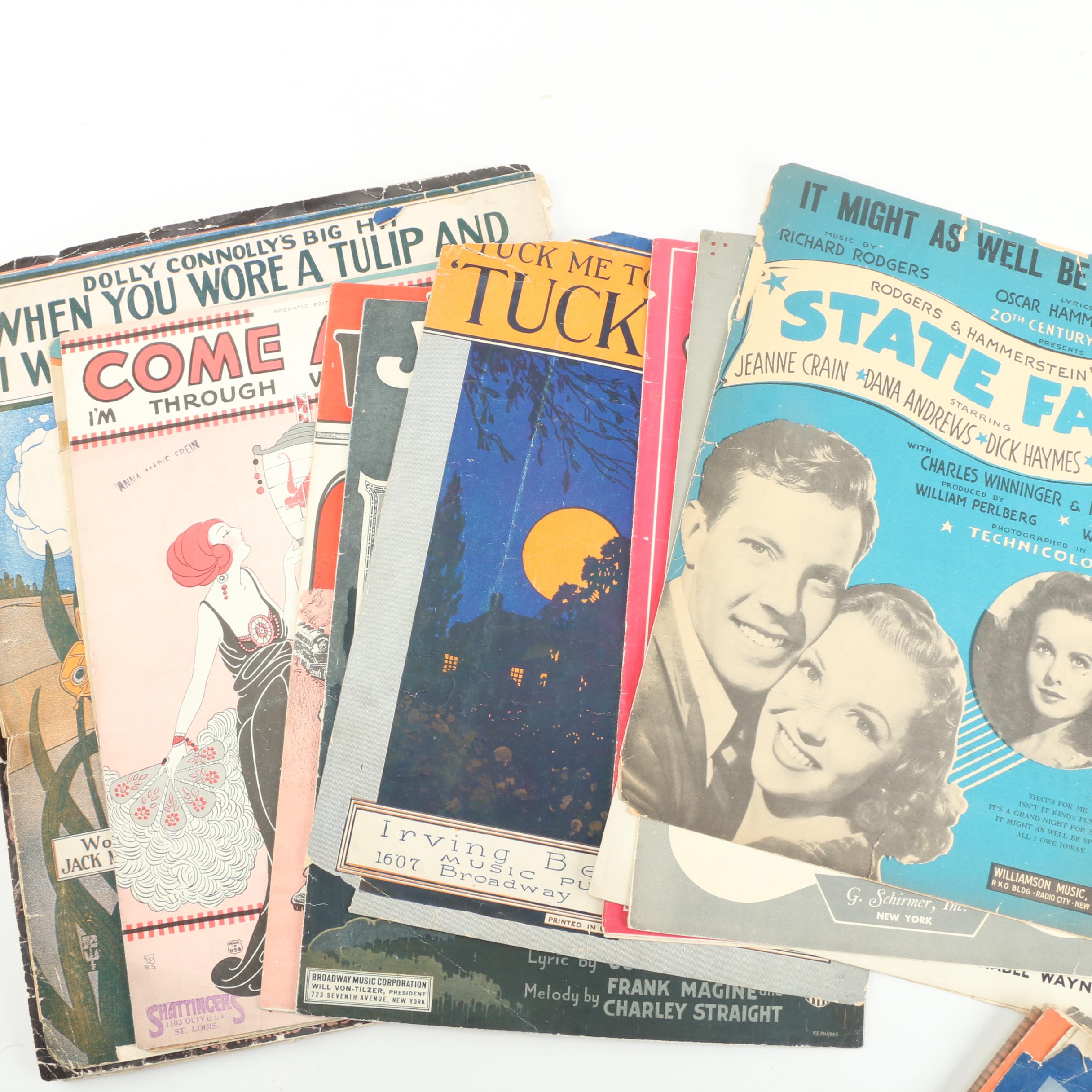 "Mister Sandman" and Other Vintage Sheet Music