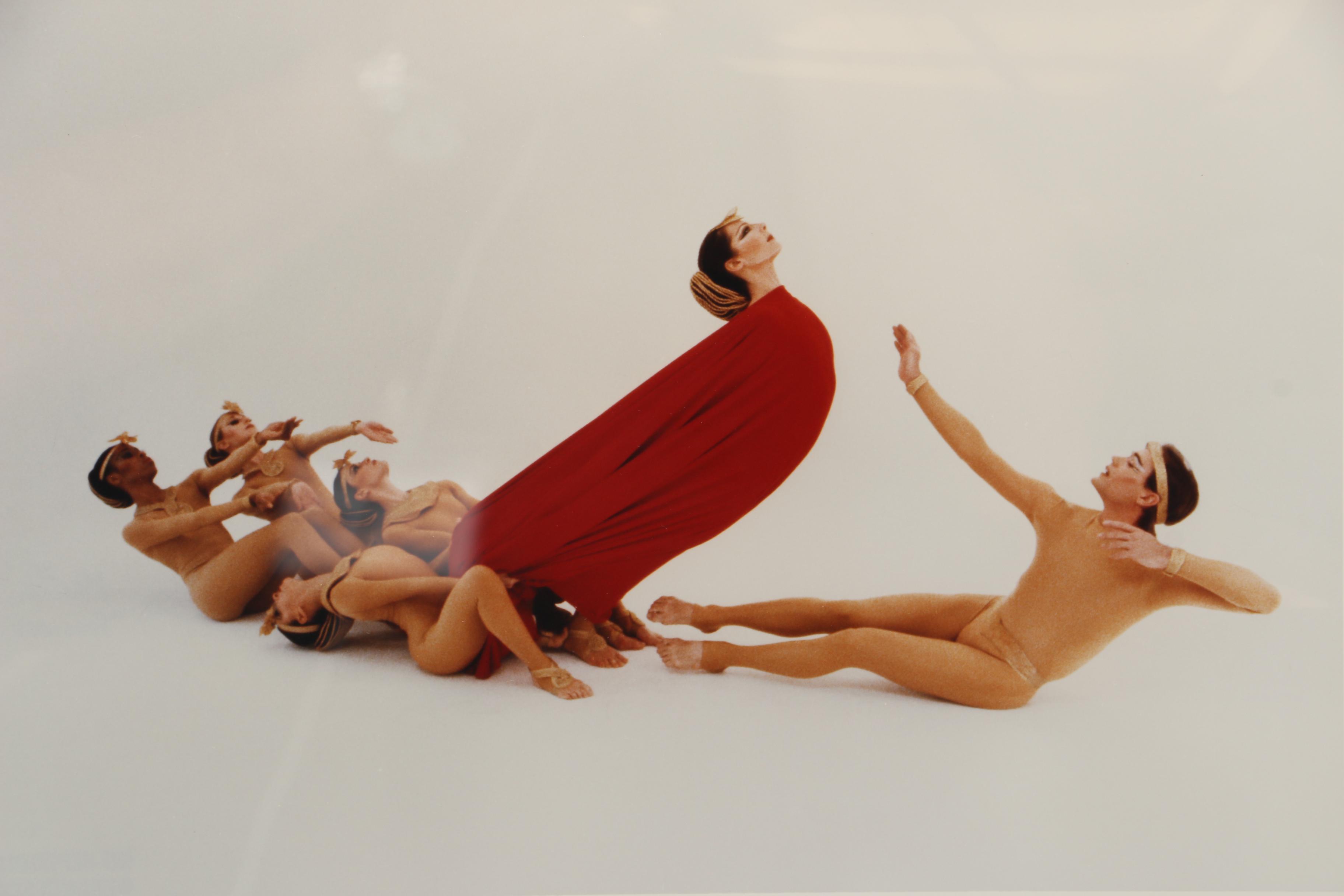 Framed Photograph of an Egyptian Themed Performance