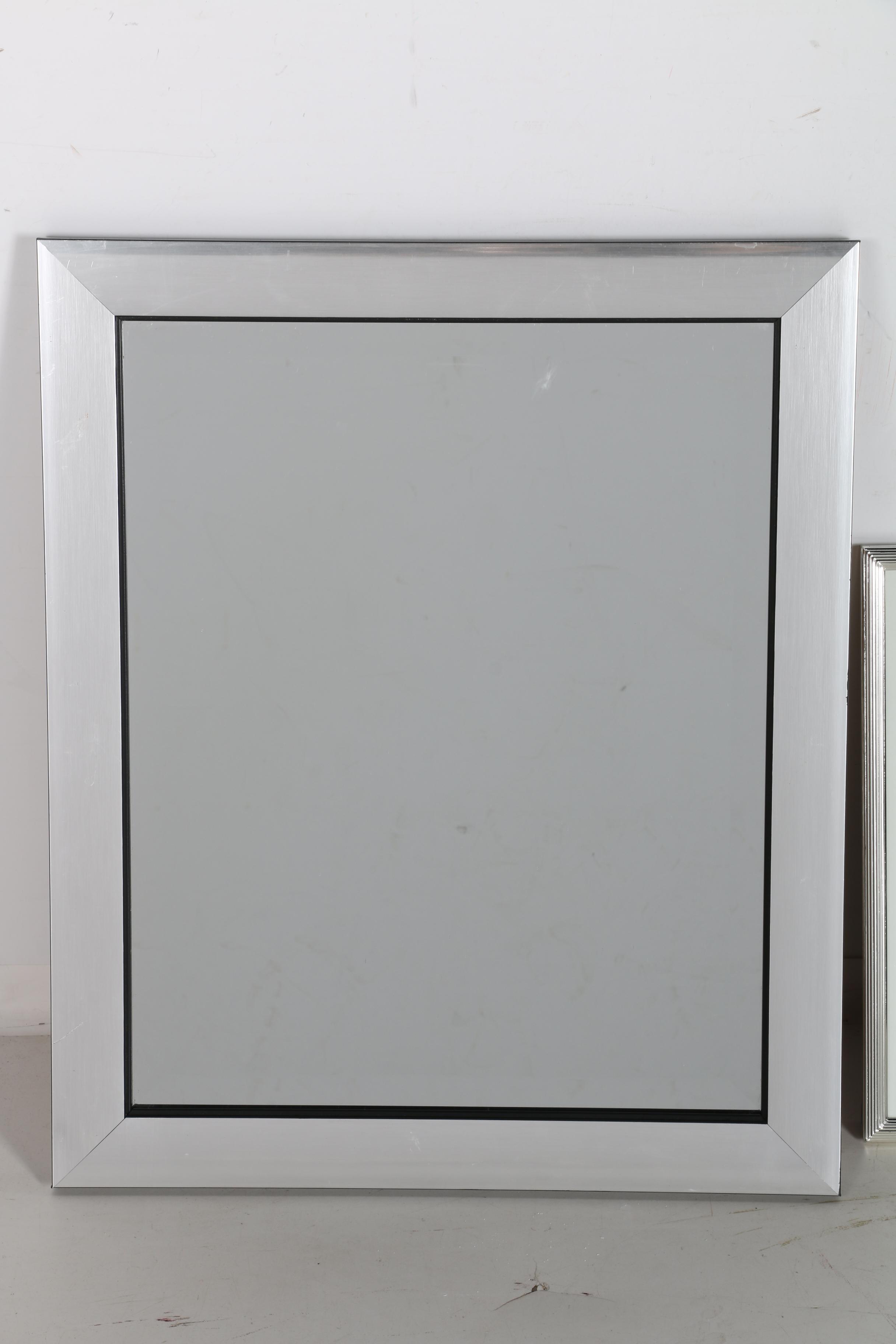 Silver Tone Frame and Mirror