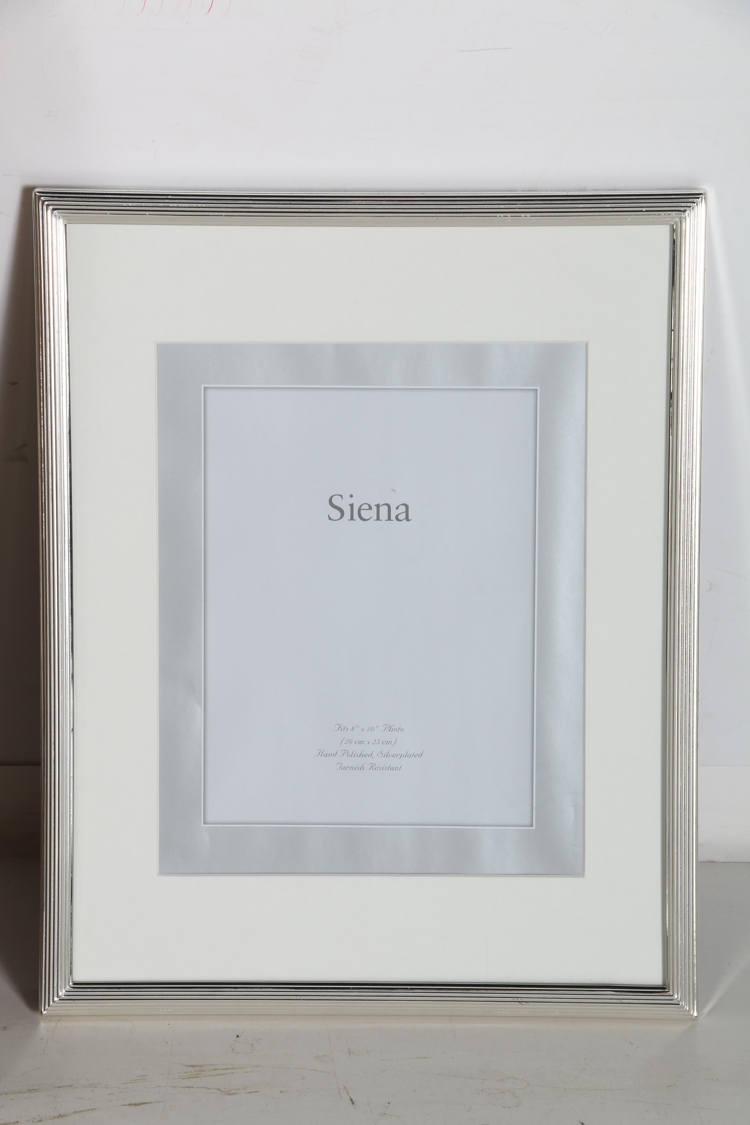 Silver Tone Frame and Mirror