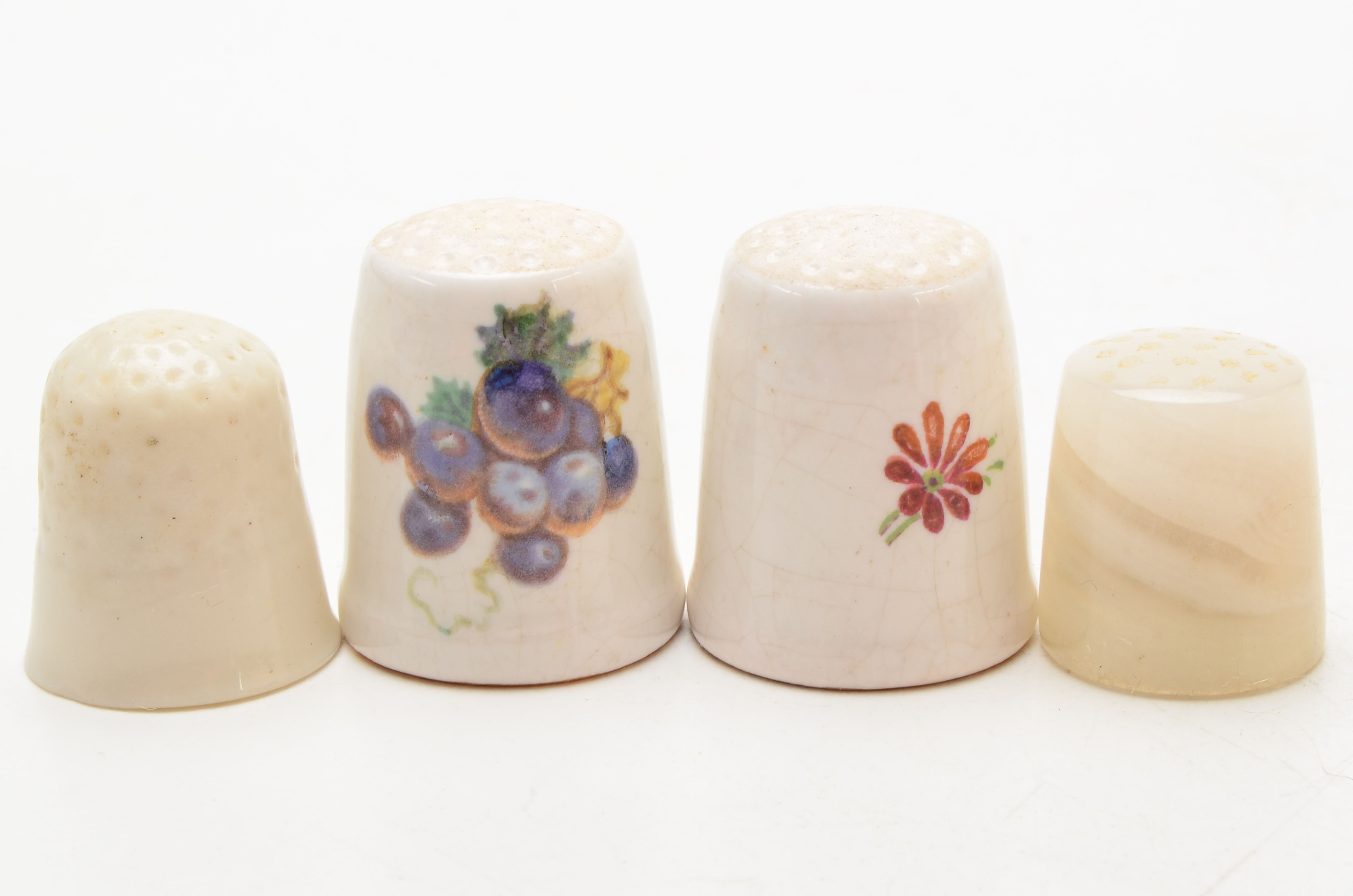 Generous Assortment of Vintage Advertising Thimbles