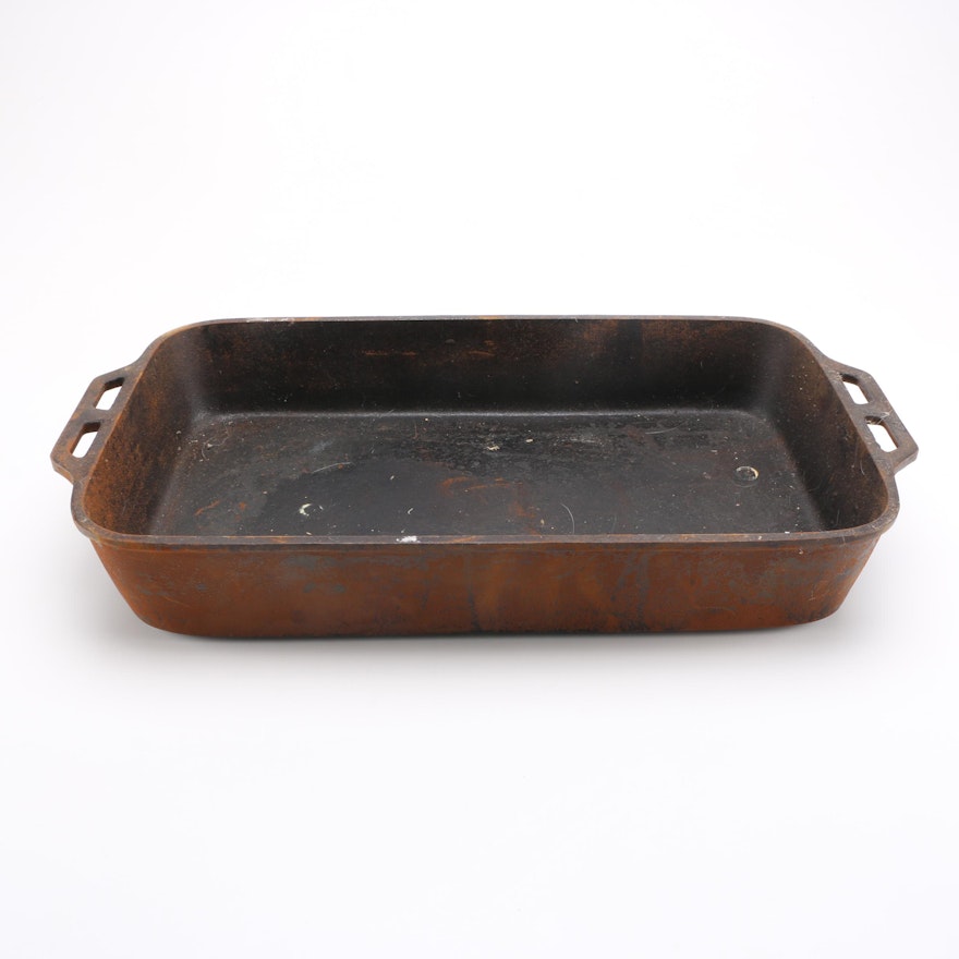 Cast Iron Roasting Pan