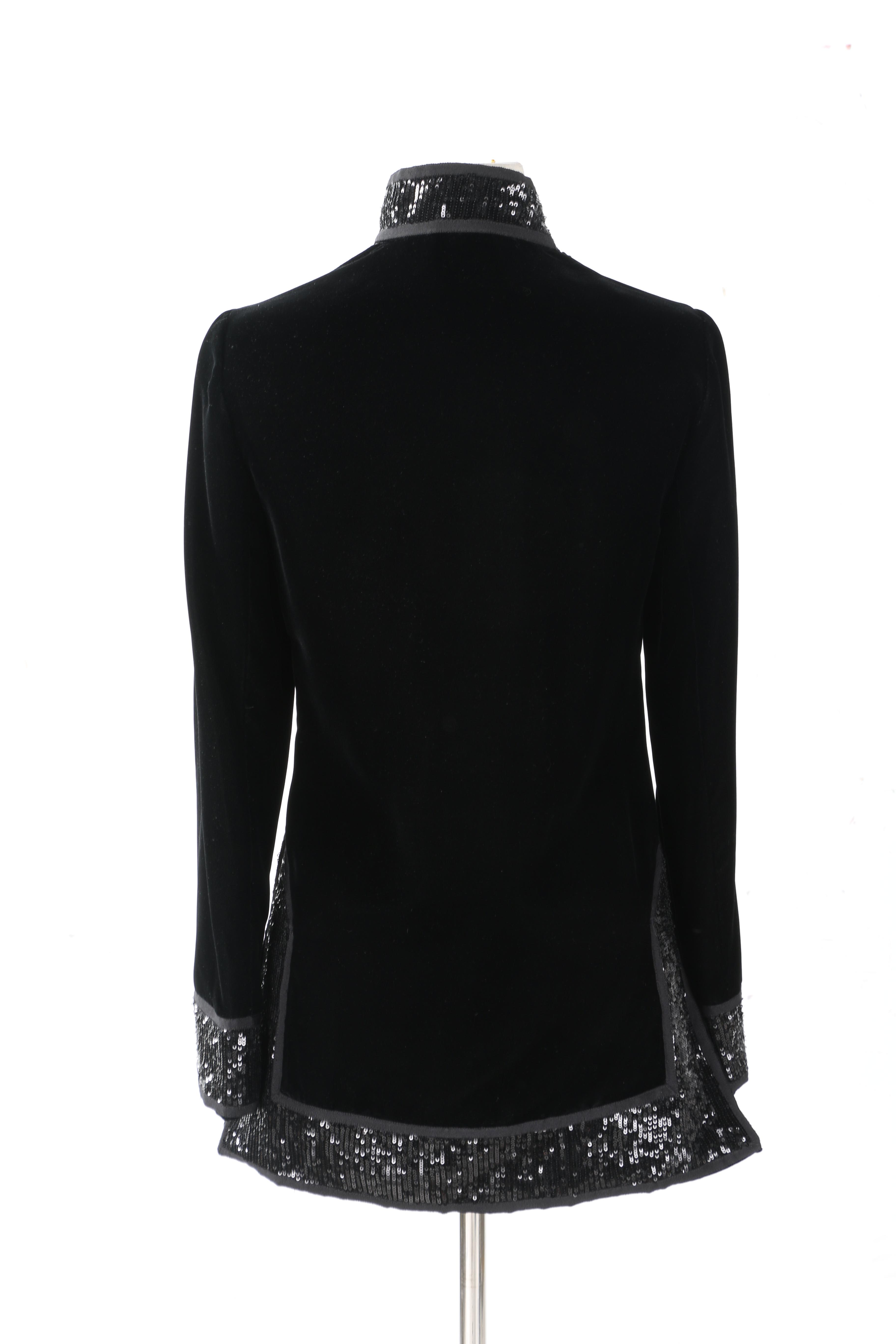 Velvet and Sequined Tory Burch Tunic