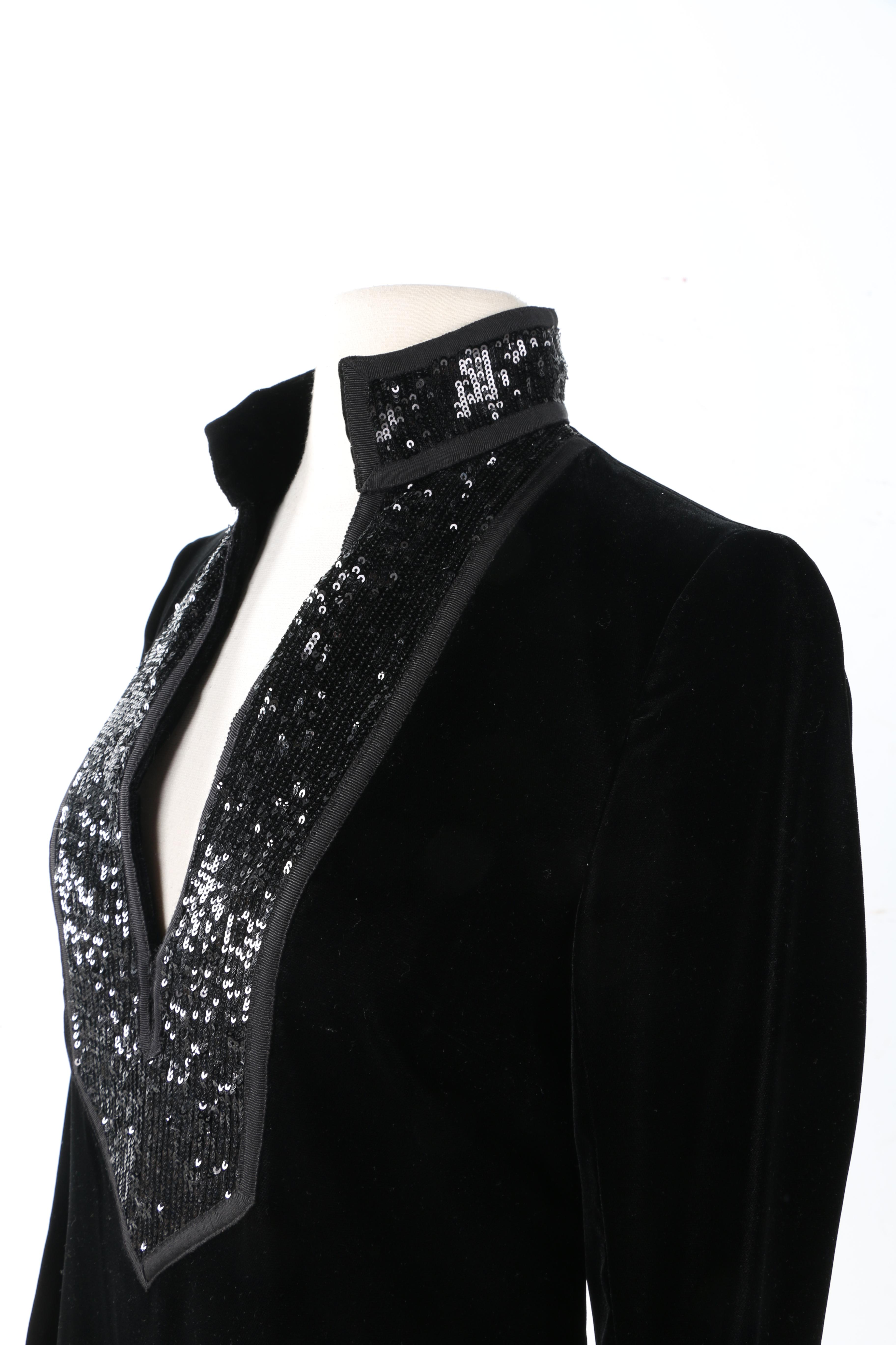 Velvet and Sequined Tory Burch Tunic