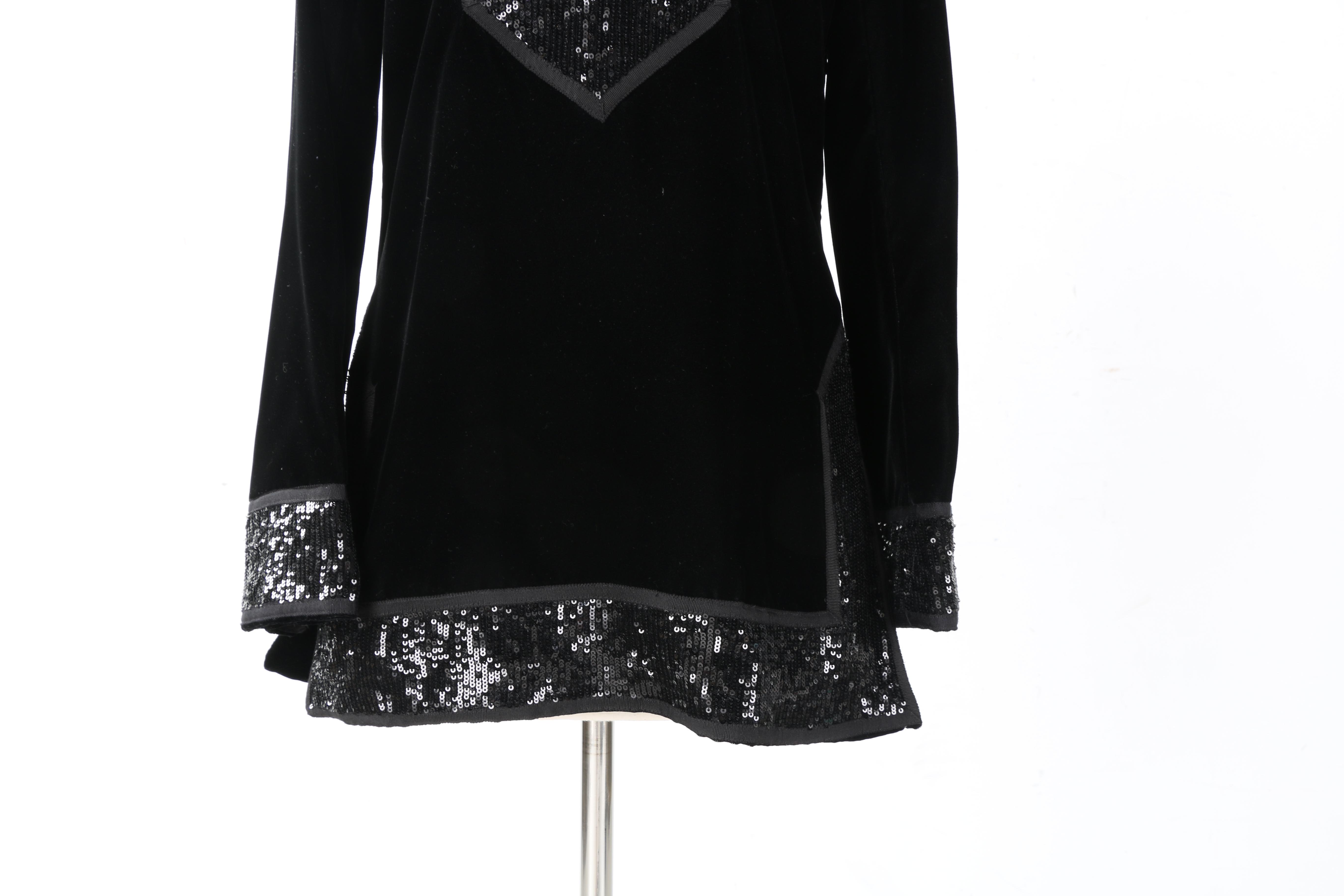 Velvet and Sequined Tory Burch Tunic