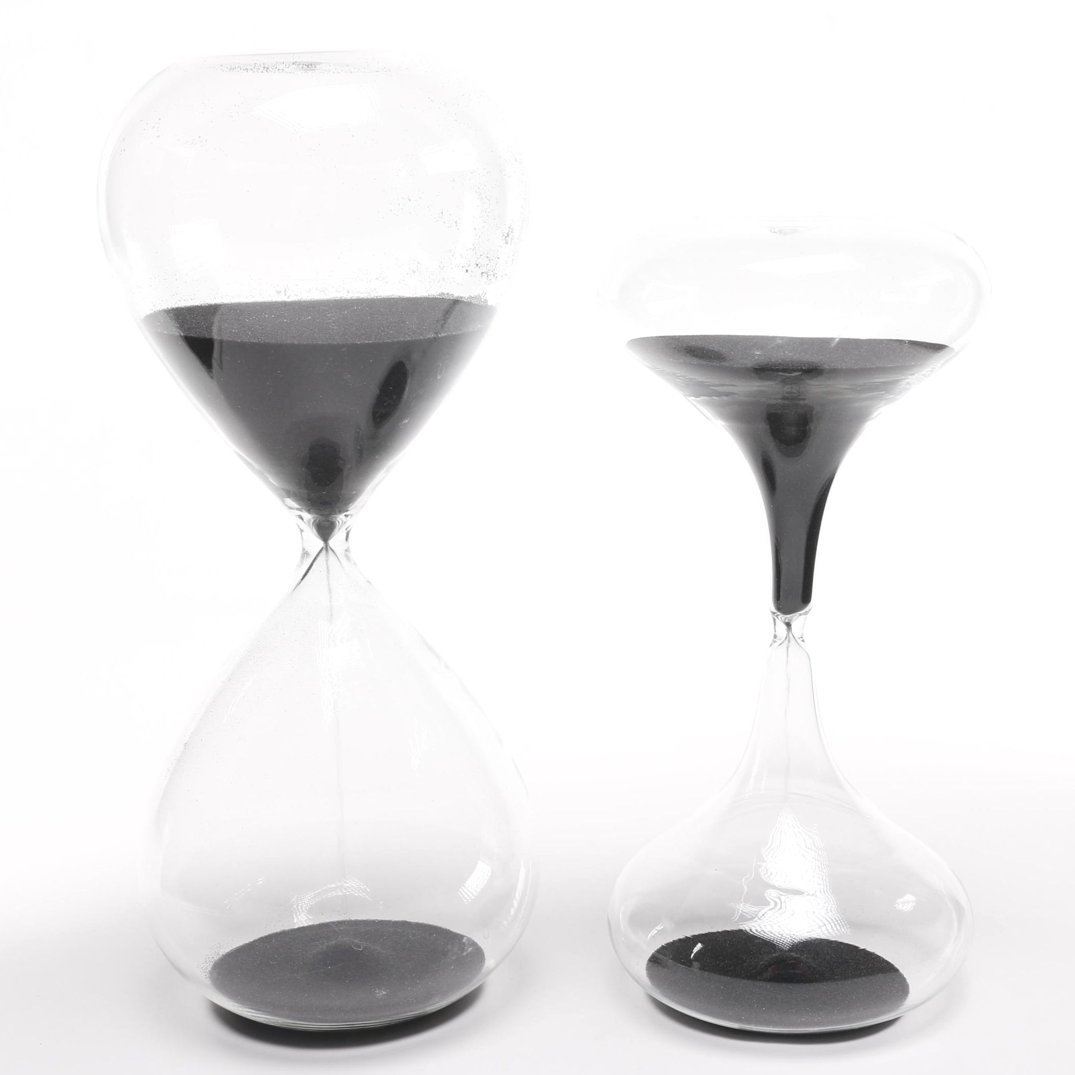 Two Modern Hourglasses