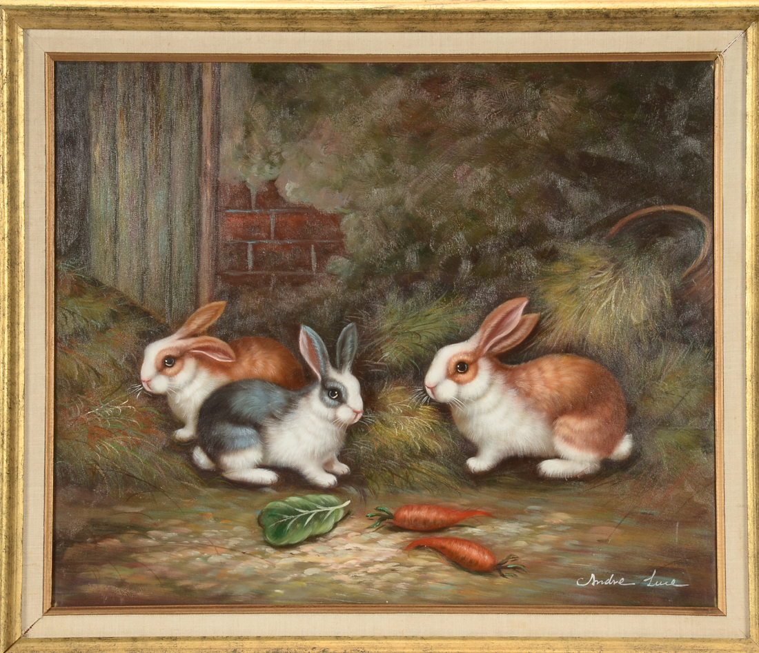 Andre Luce Original Oil Painting on Canvas