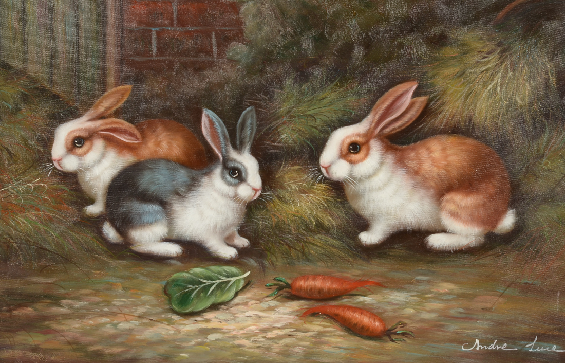 Andre Luce Original Oil Painting on Canvas