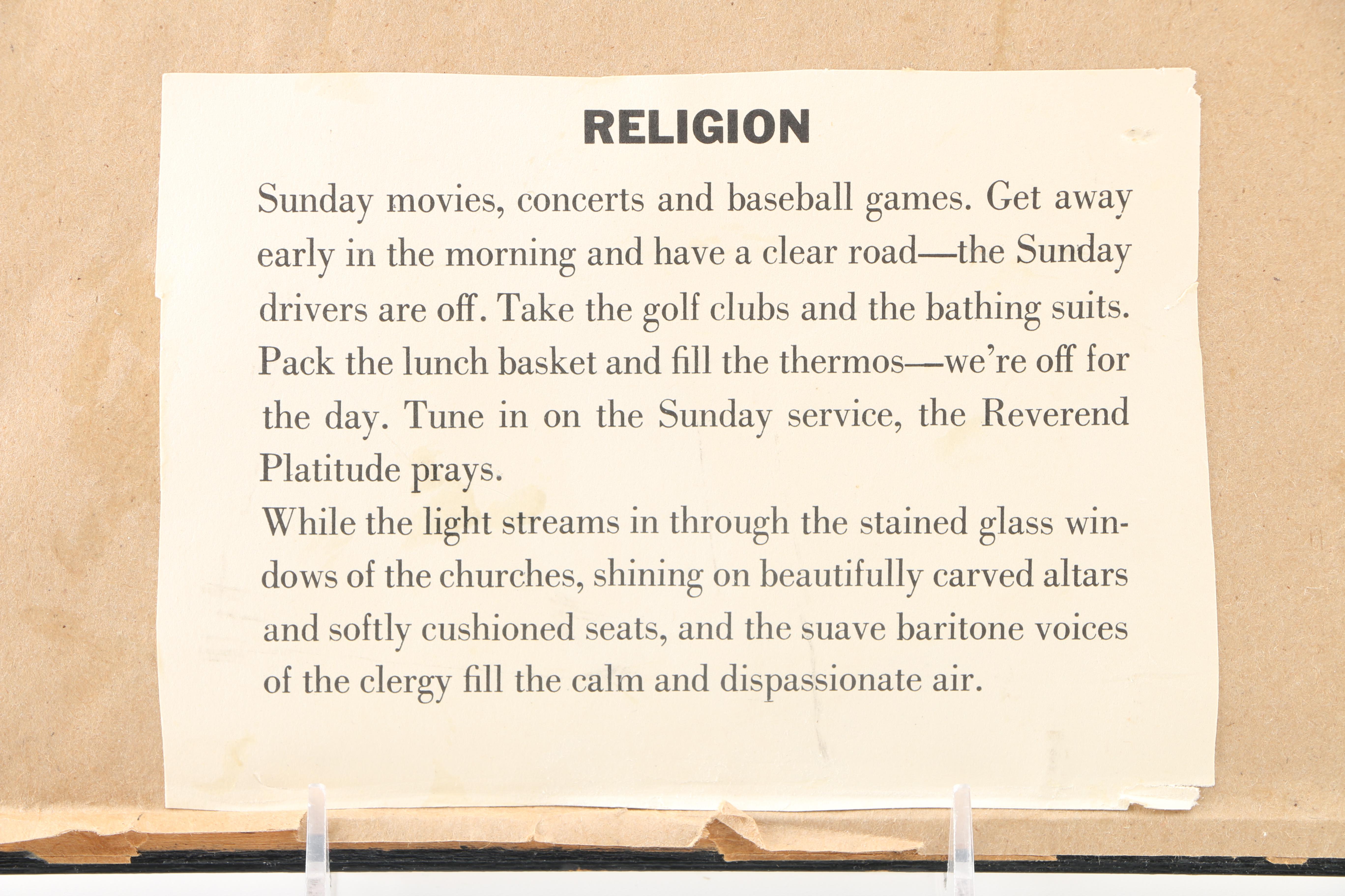 Three Portrait Prints on Paper