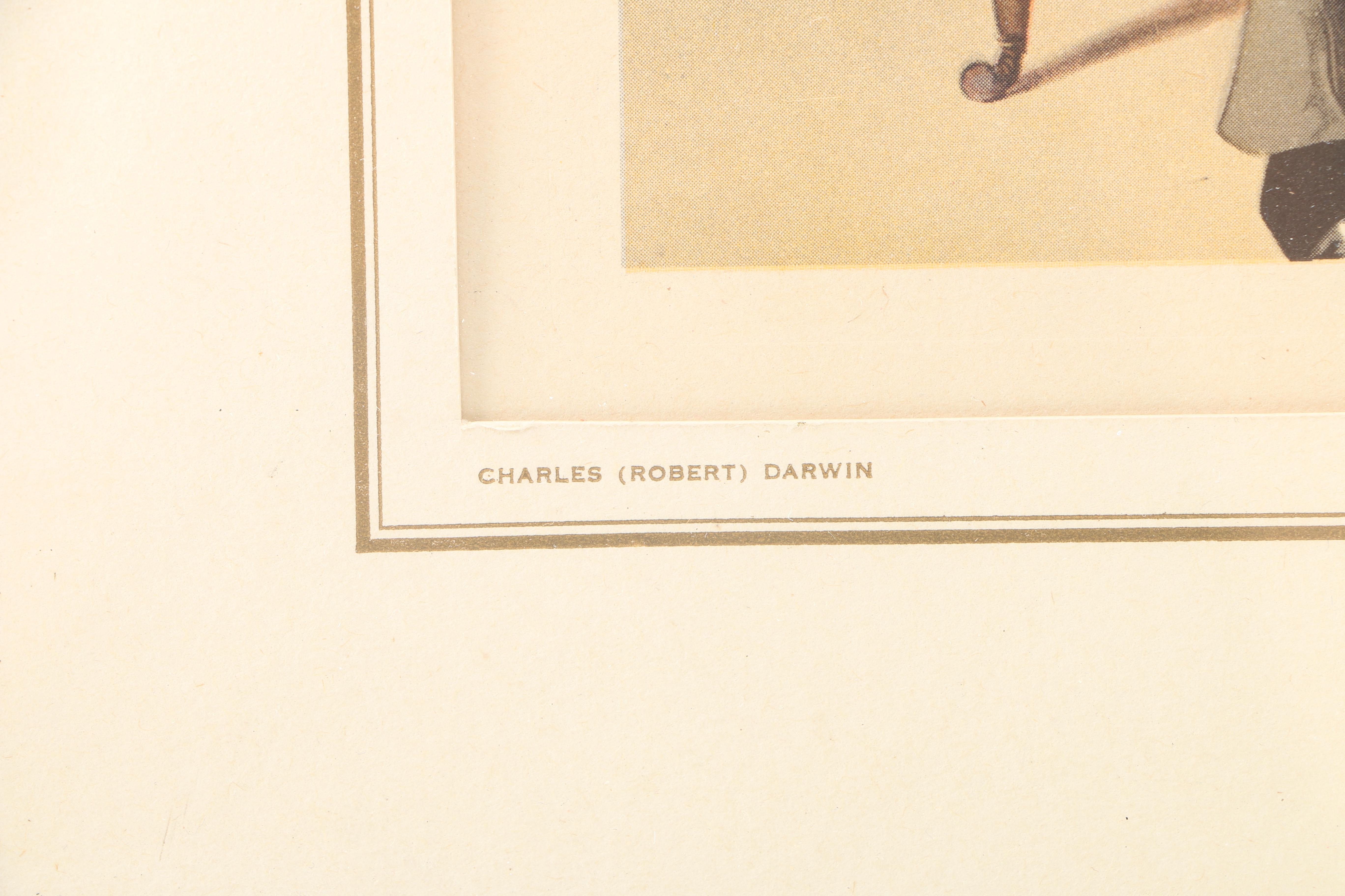 Three Portrait Prints on Paper