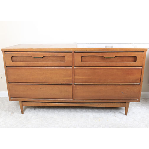 Mid Century Modern Dresser by Bassett Furniture