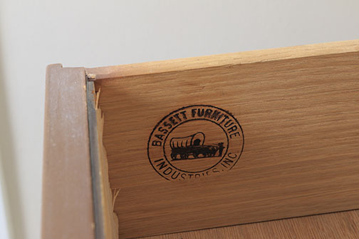 Mid Century Modern Dresser by Bassett Furniture