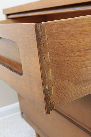 Mid Century Modern Dresser by Bassett Furniture