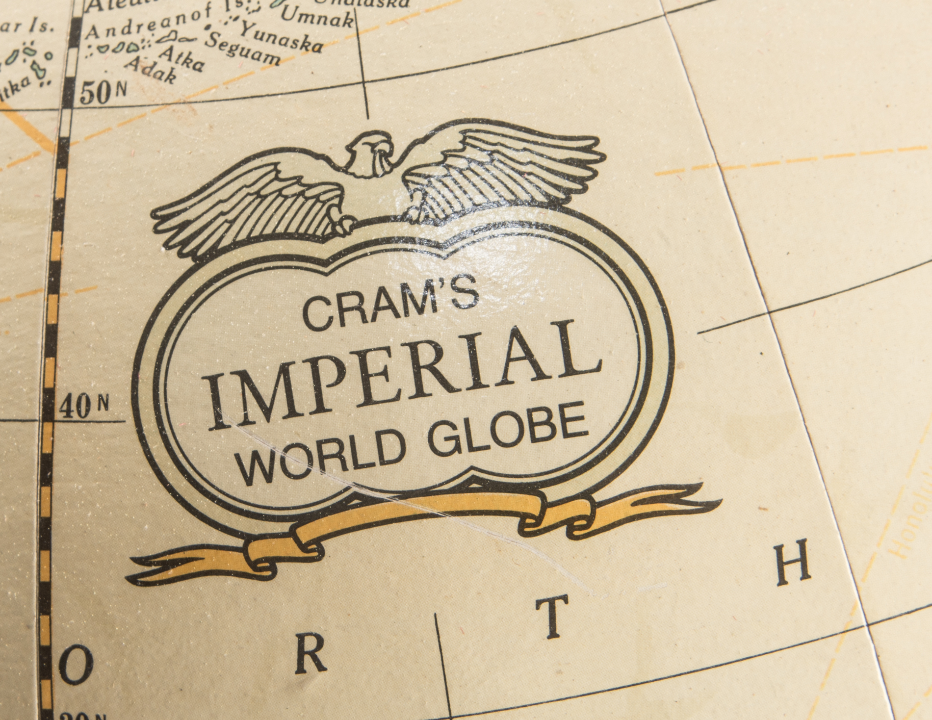 Mid-Century Cram's Imperial World Globe