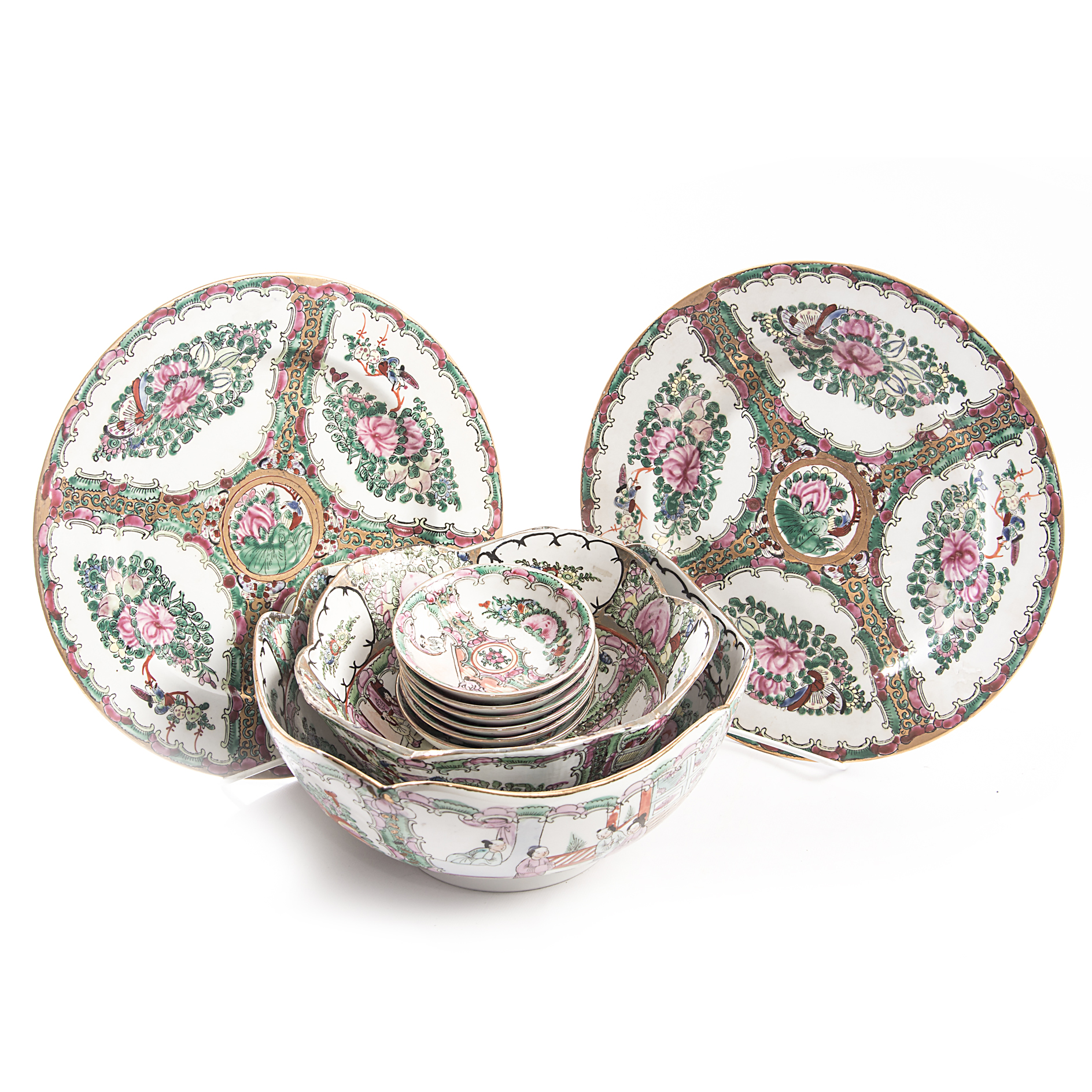Chinese Rose Medallion Tableware